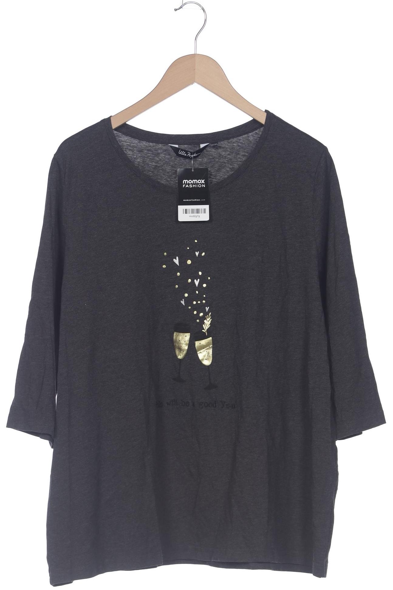 

Ulla Popken Damen T-Shirt, grau, Gr. 50