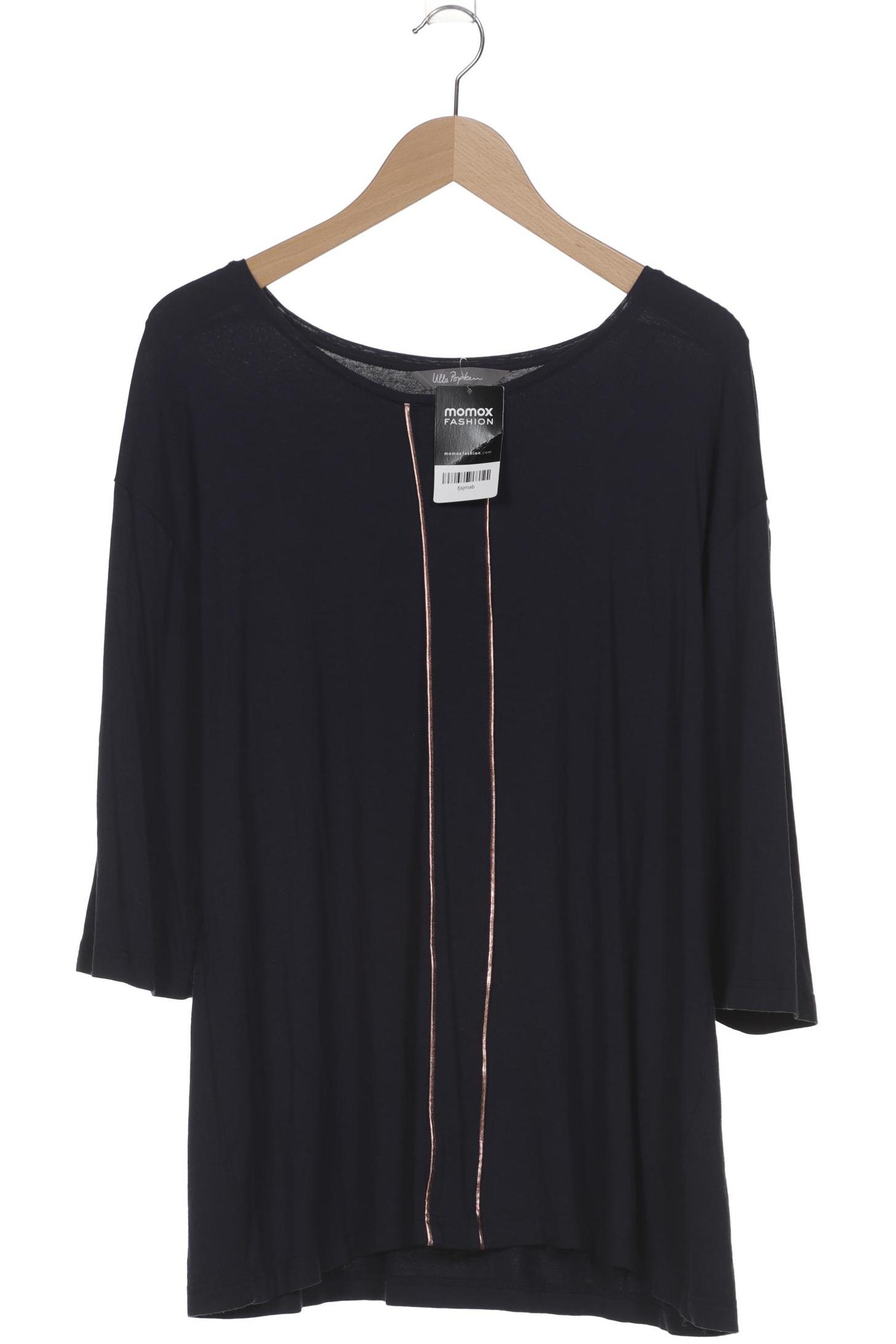 

Ulla Popken Damen Langarmshirt, marineblau, Gr. 46