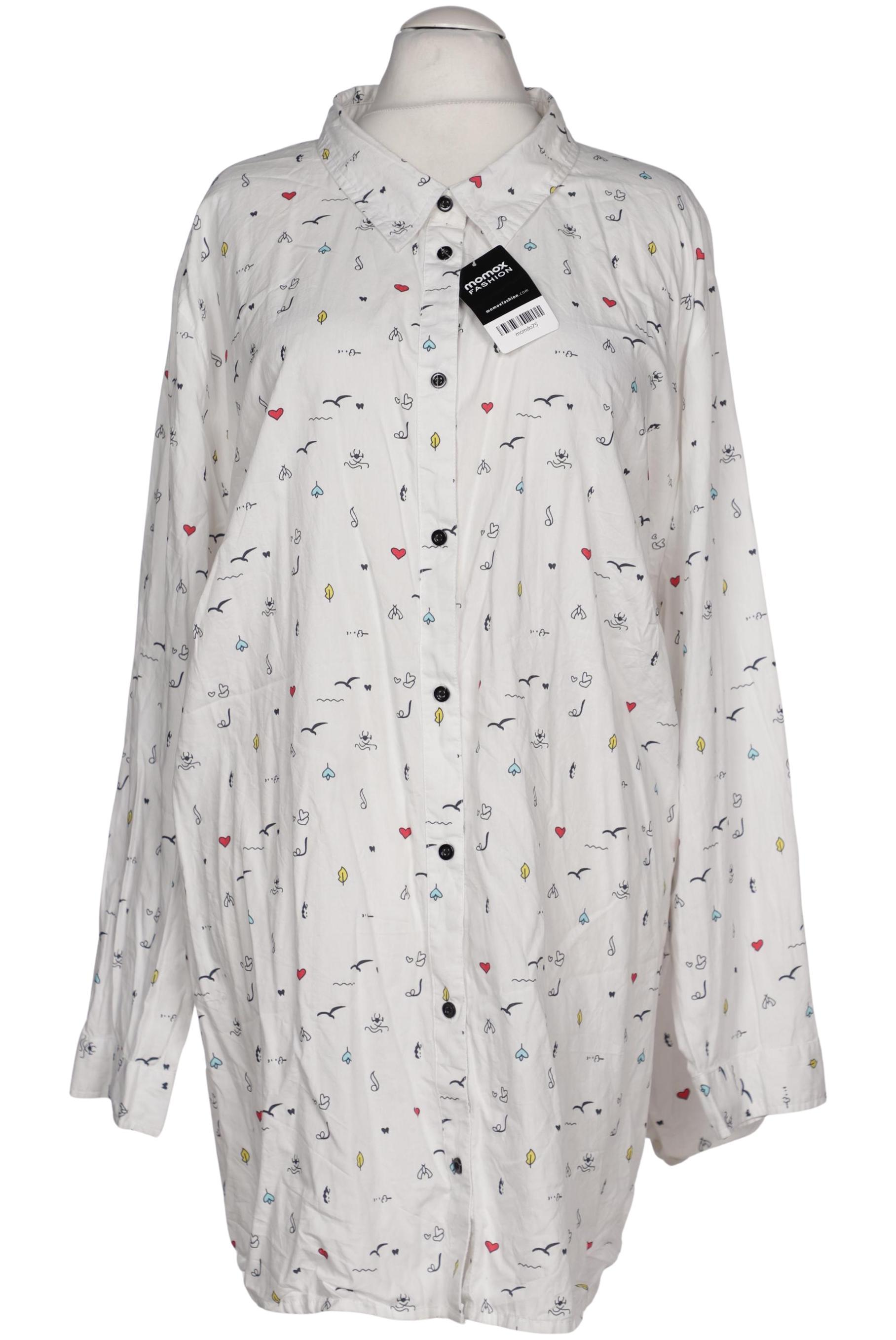 

Ulla Popken Damen Bluse, weiß, Gr. 62