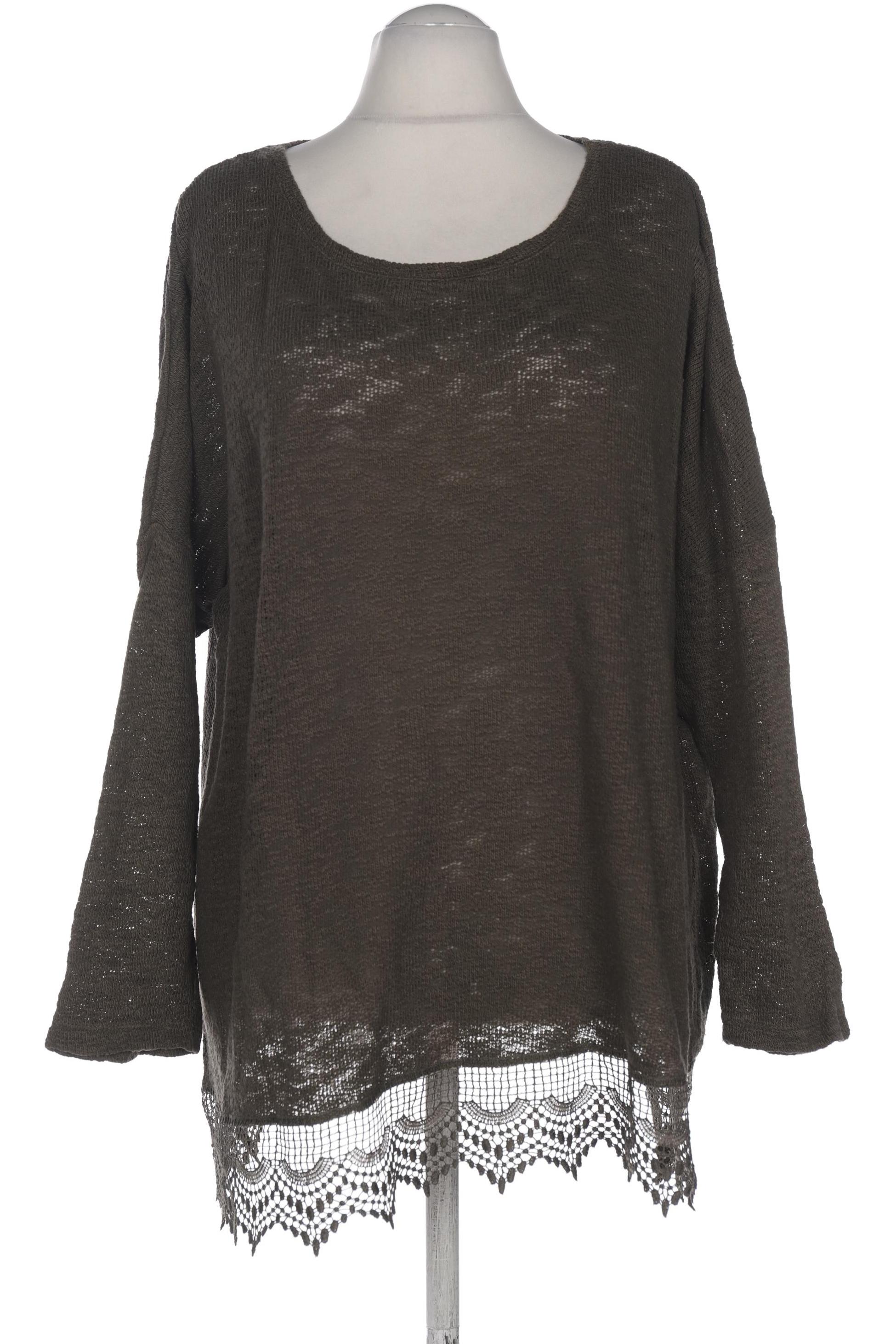 

Ulla Popken Damen Pullover, grün, Gr. 52
