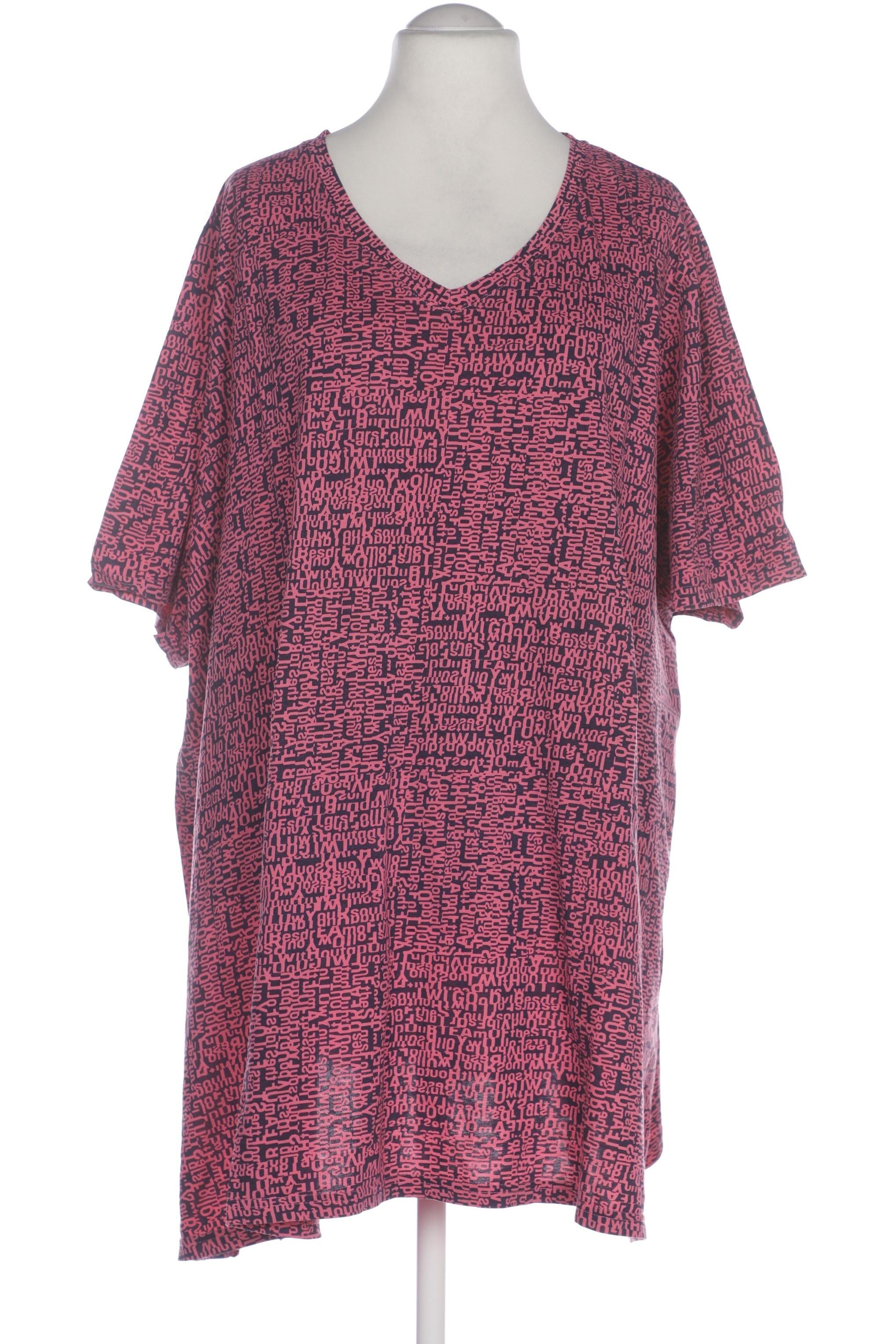 

Ulla Popken Damen T-Shirt, pink, Gr. 62