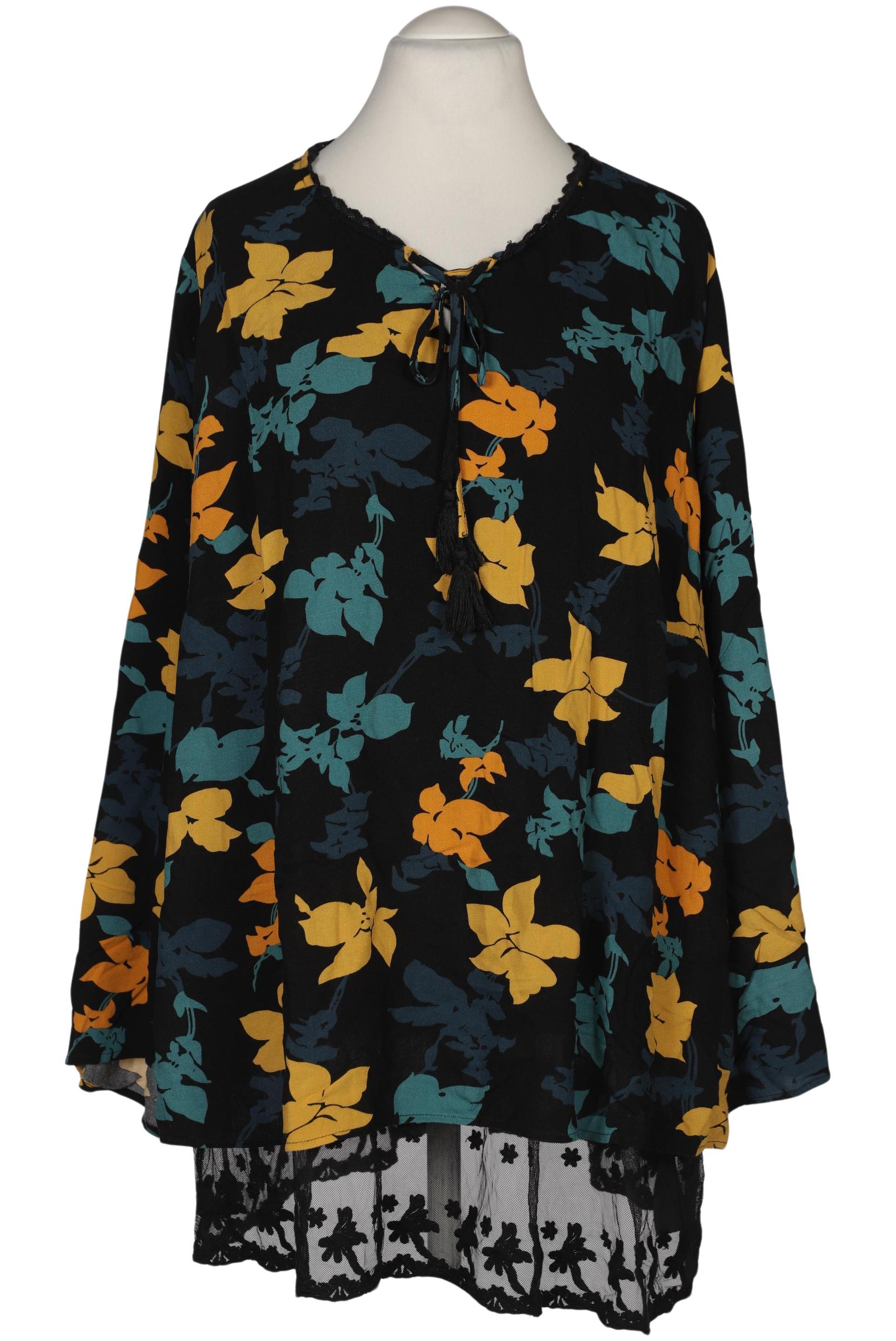 

Ulla Popken Damen Bluse, schwarz, Gr. 54