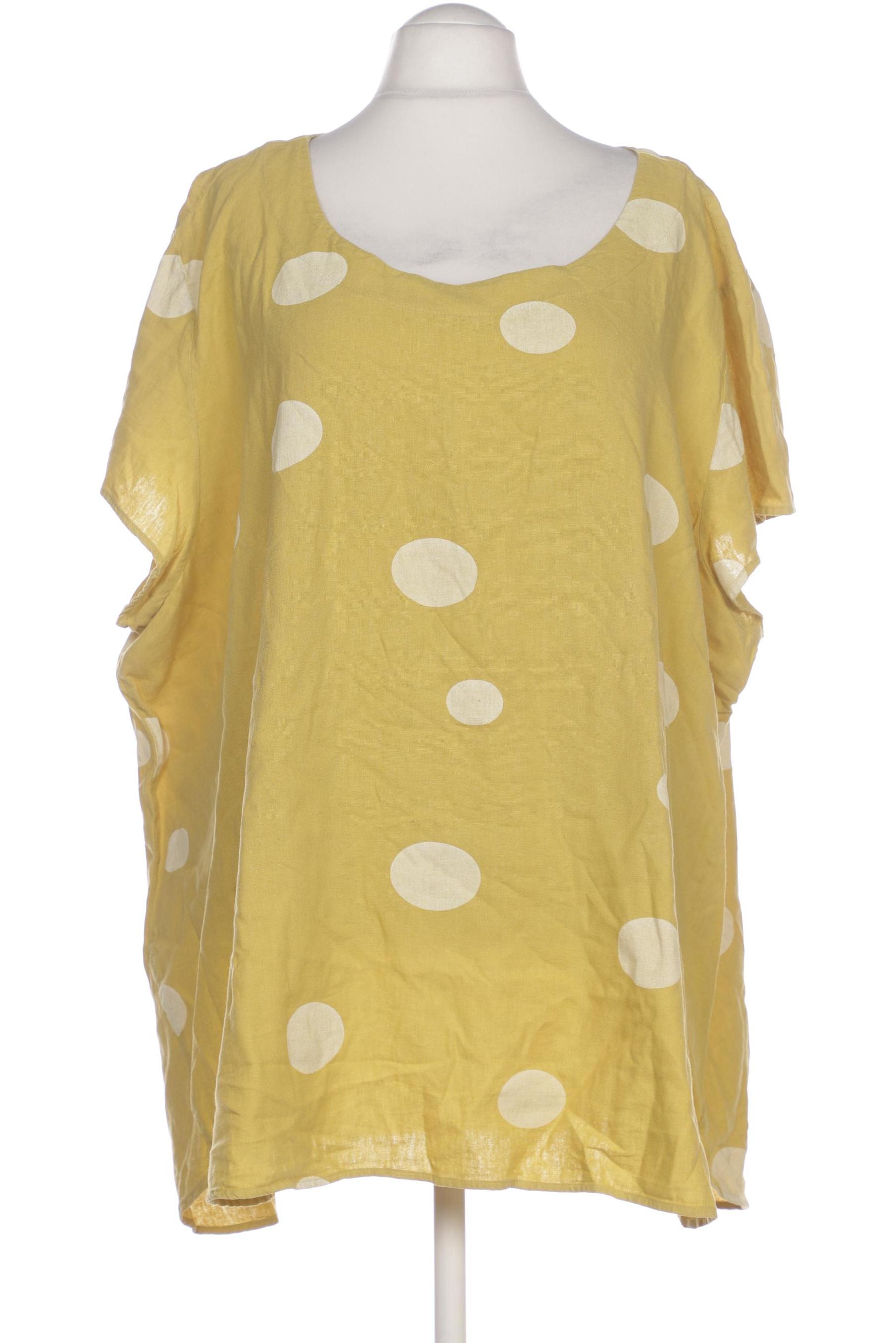 

Ulla Popken Damen Bluse, gelb, Gr. 58