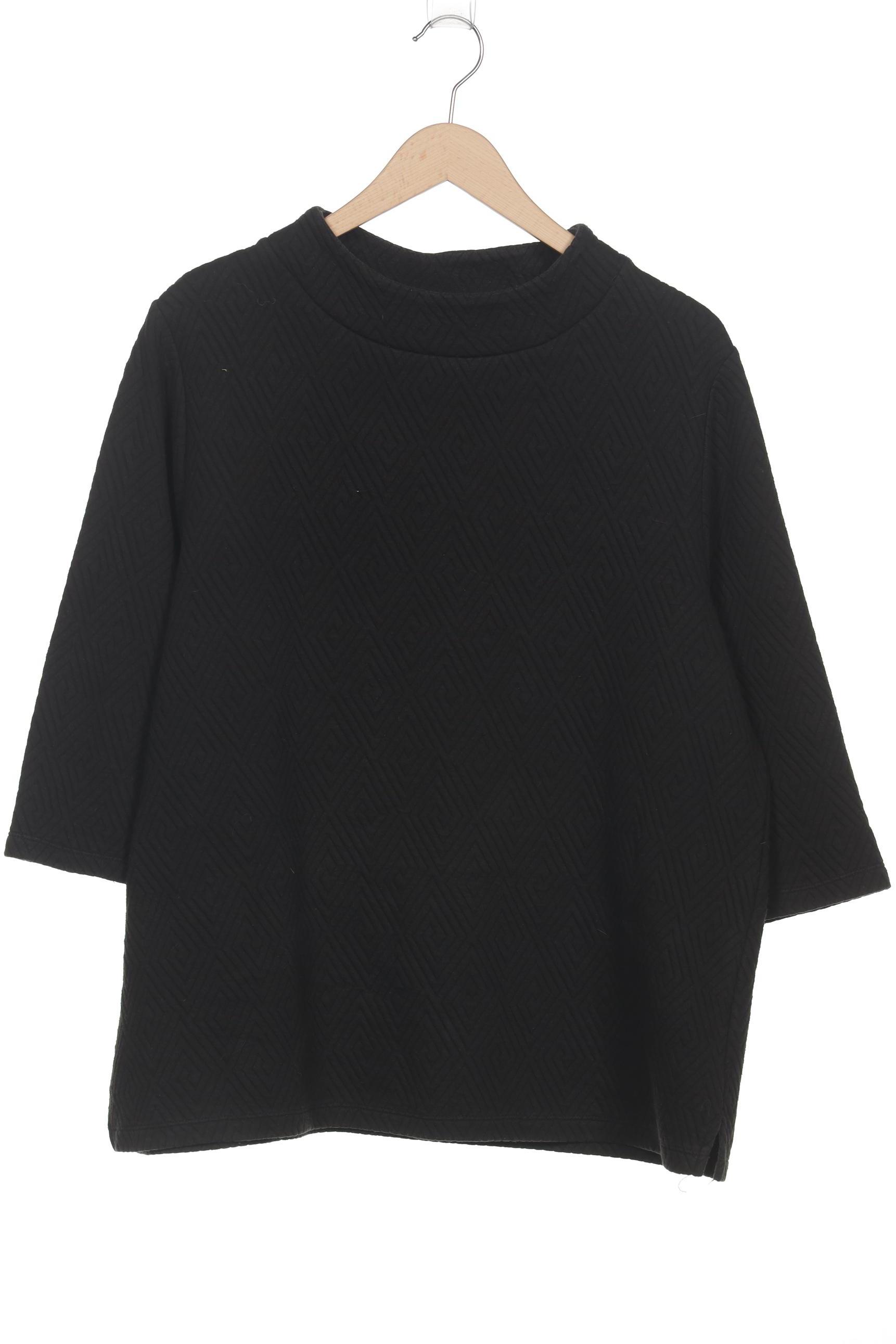 

Ulla Popken Damen Sweatshirt, schwarz, Gr. 46