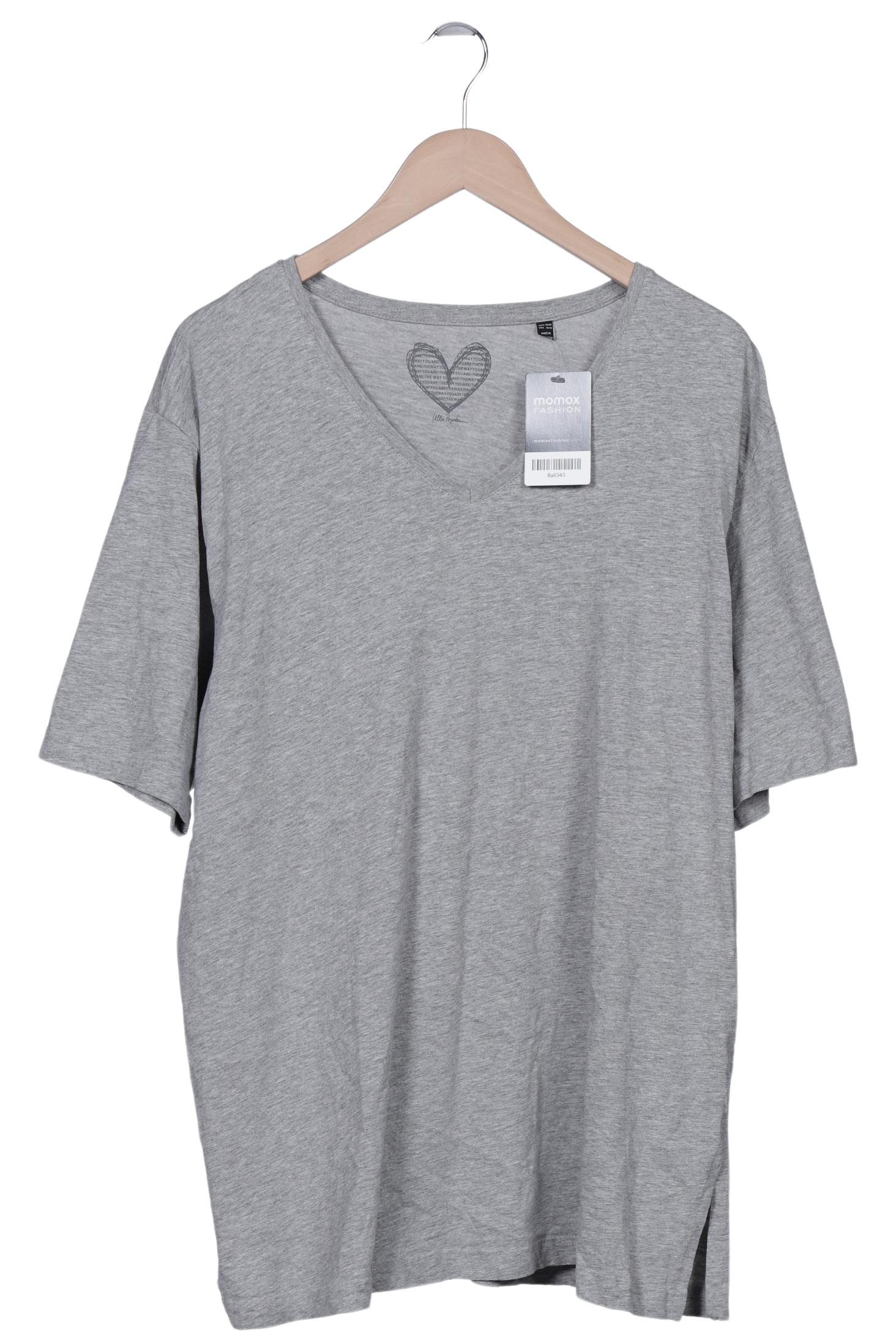 

Ulla Popken Damen T-Shirt, grau, Gr. 46