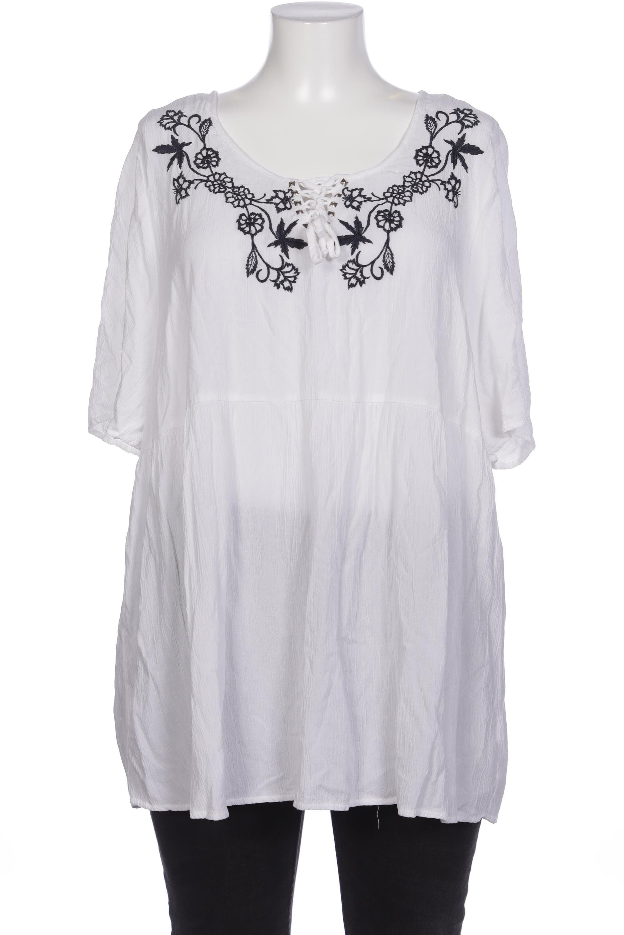 

Ulla Popken Damen Bluse, weiß, Gr. 50