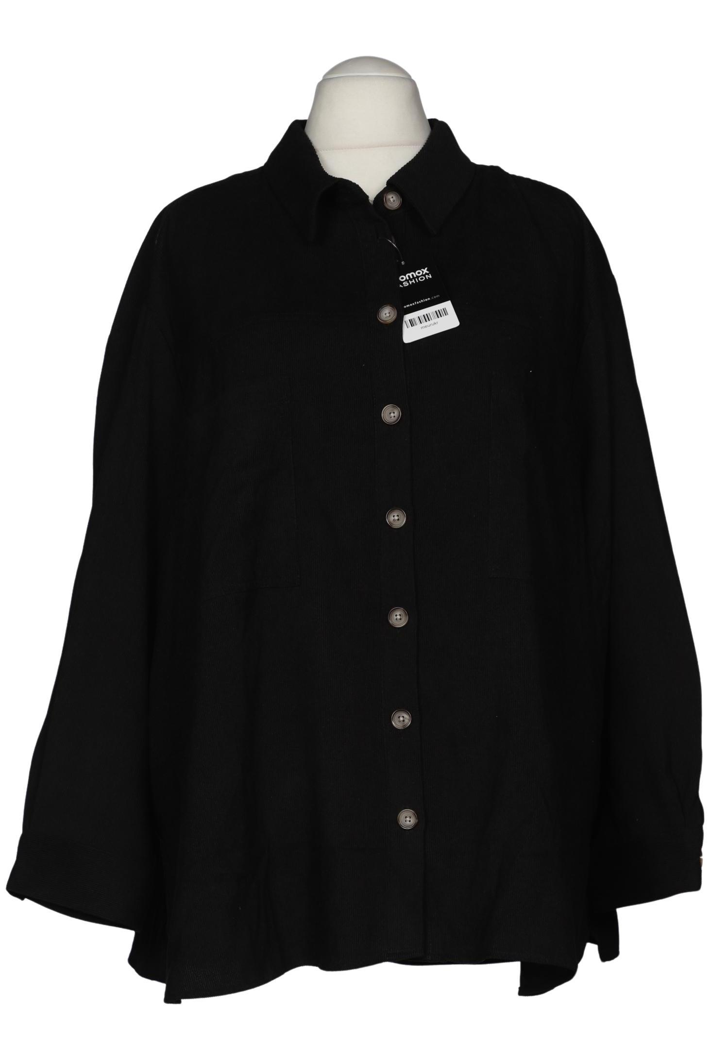 

Ulla Popken Damen Bluse, schwarz, Gr. 58