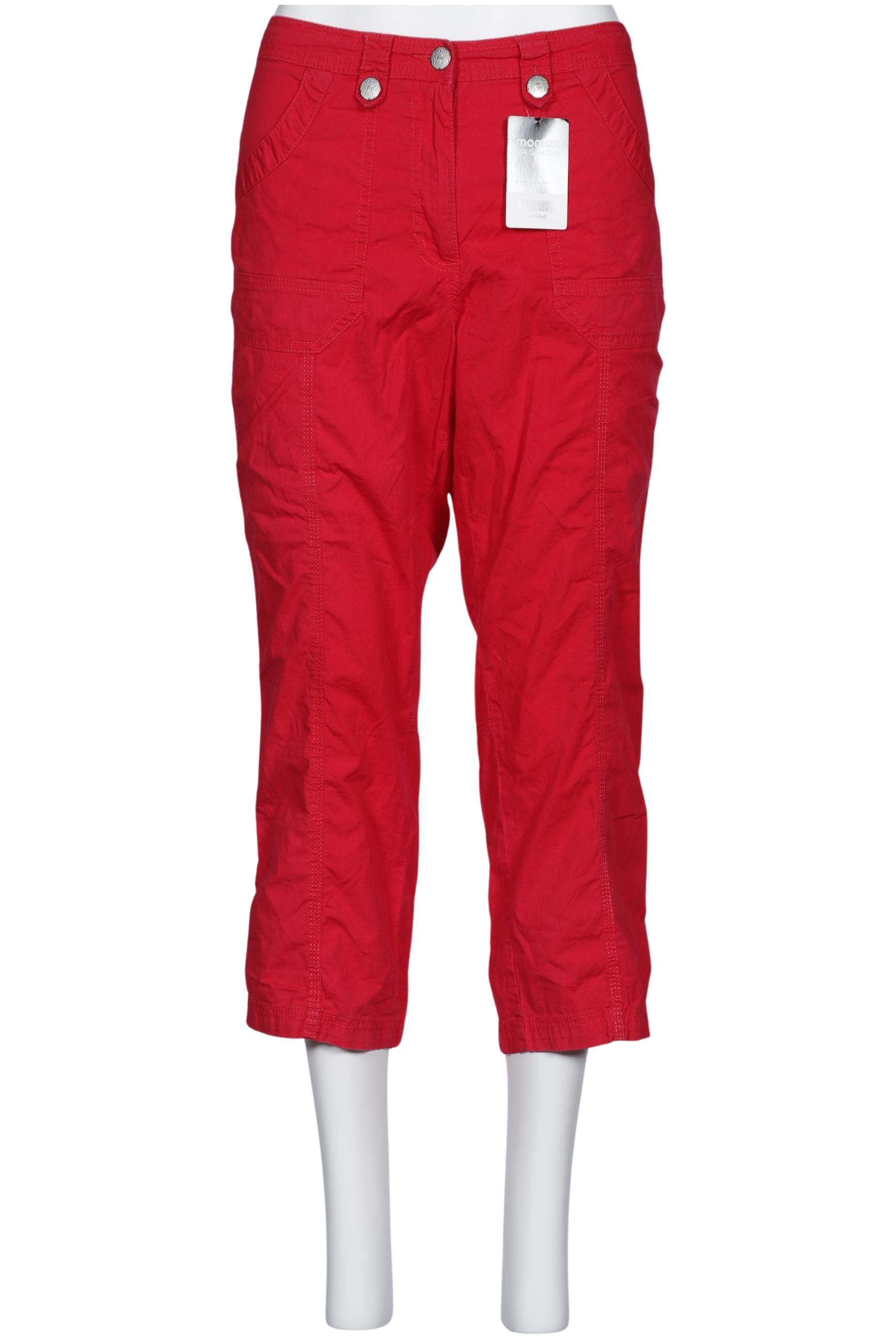 

Ulla Popken Damen Stoffhose, rot, Gr. 42