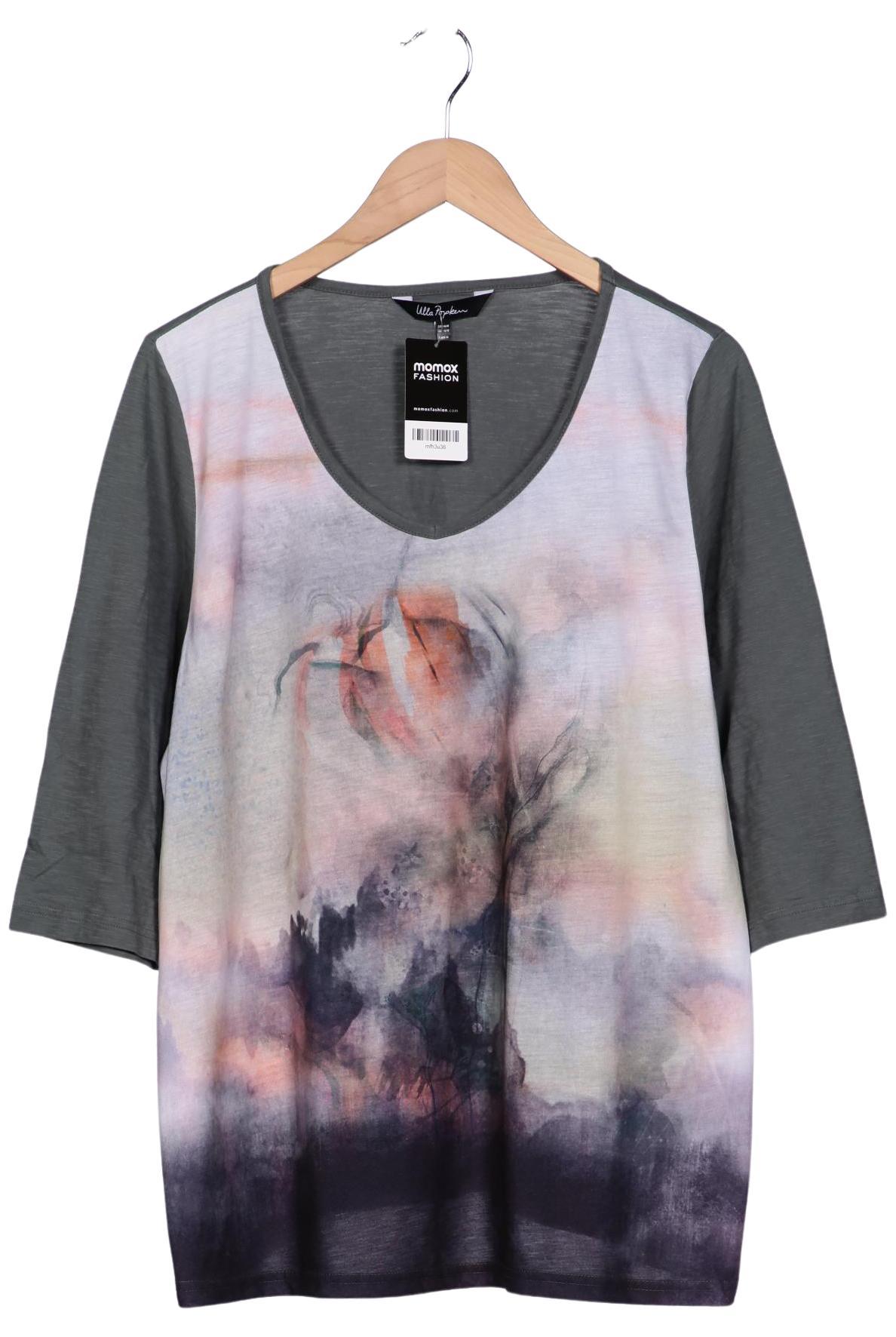 

Ulla Popken Damen Langarmshirt, mehrfarbig, Gr. 46