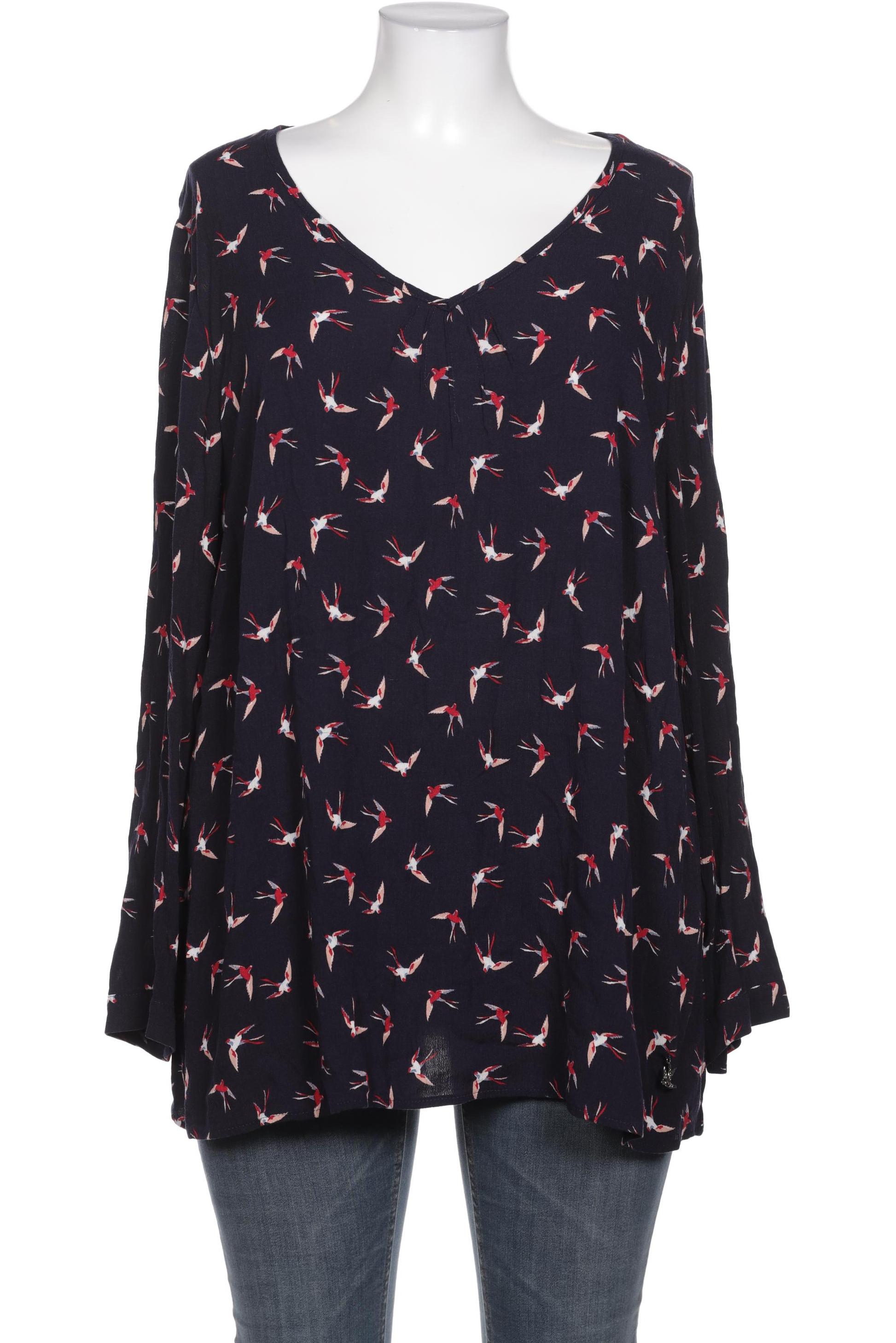 

Ulla Popken Damen Bluse, marineblau, Gr. 46