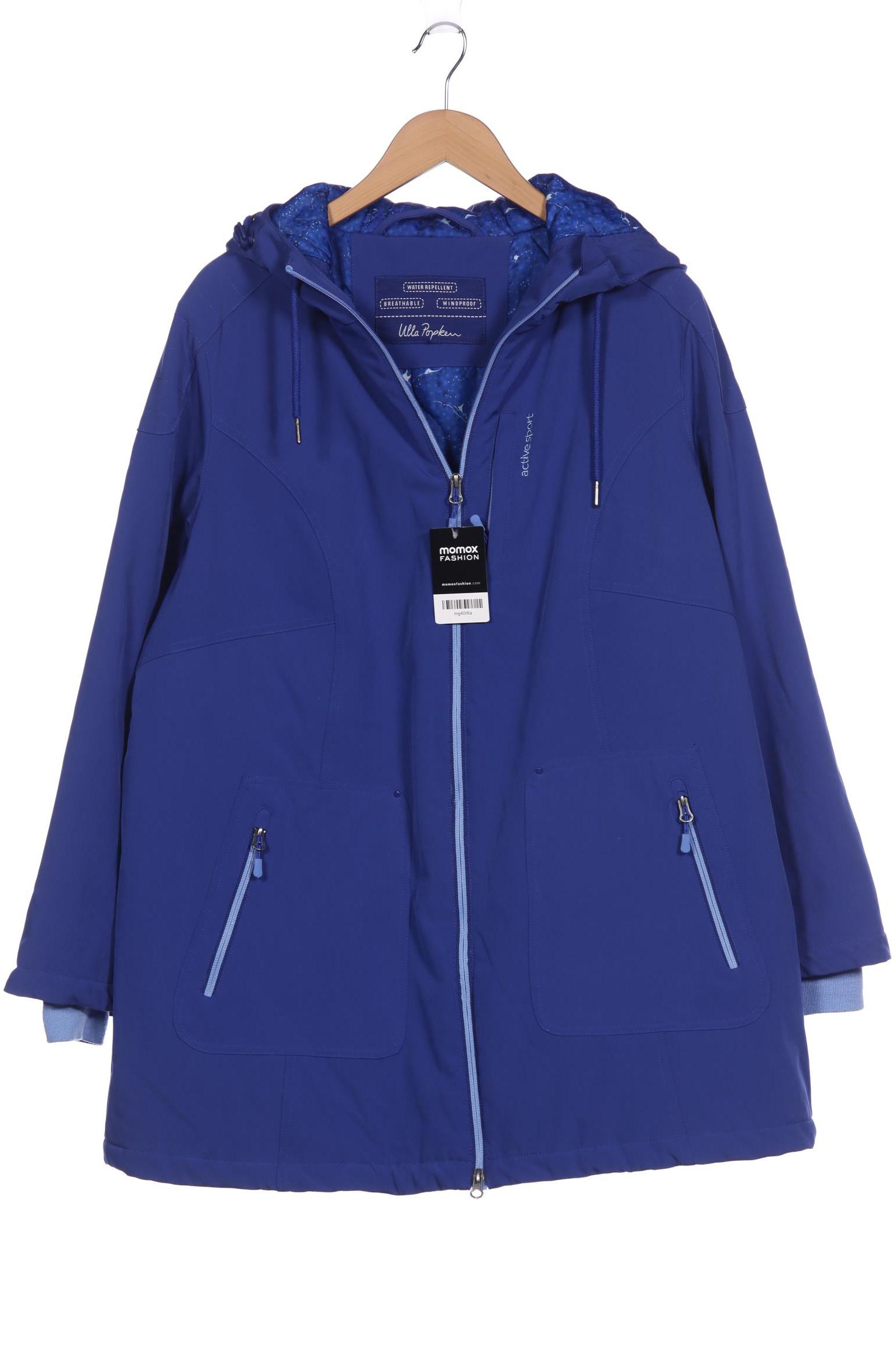 

Ulla Popken Damen Jacke, blau, Gr. 48