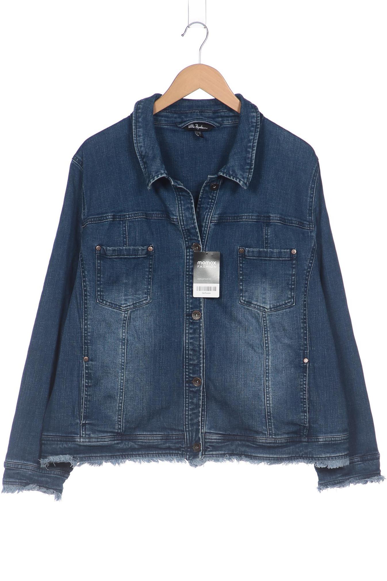 

Ulla Popken Damen Jacke, blau, Gr. 46