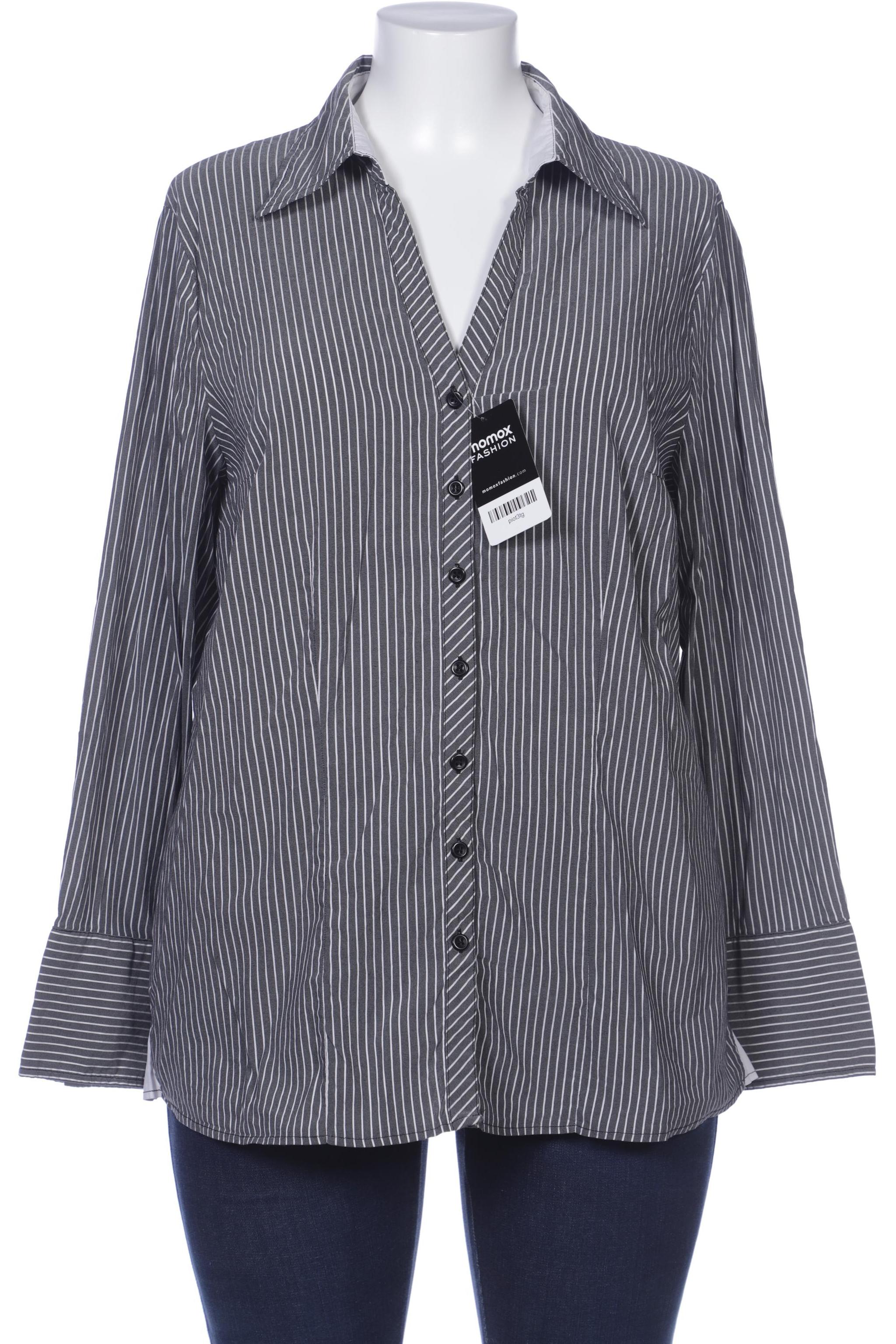 

Ulla Popken Damen Bluse, grau, Gr. 46