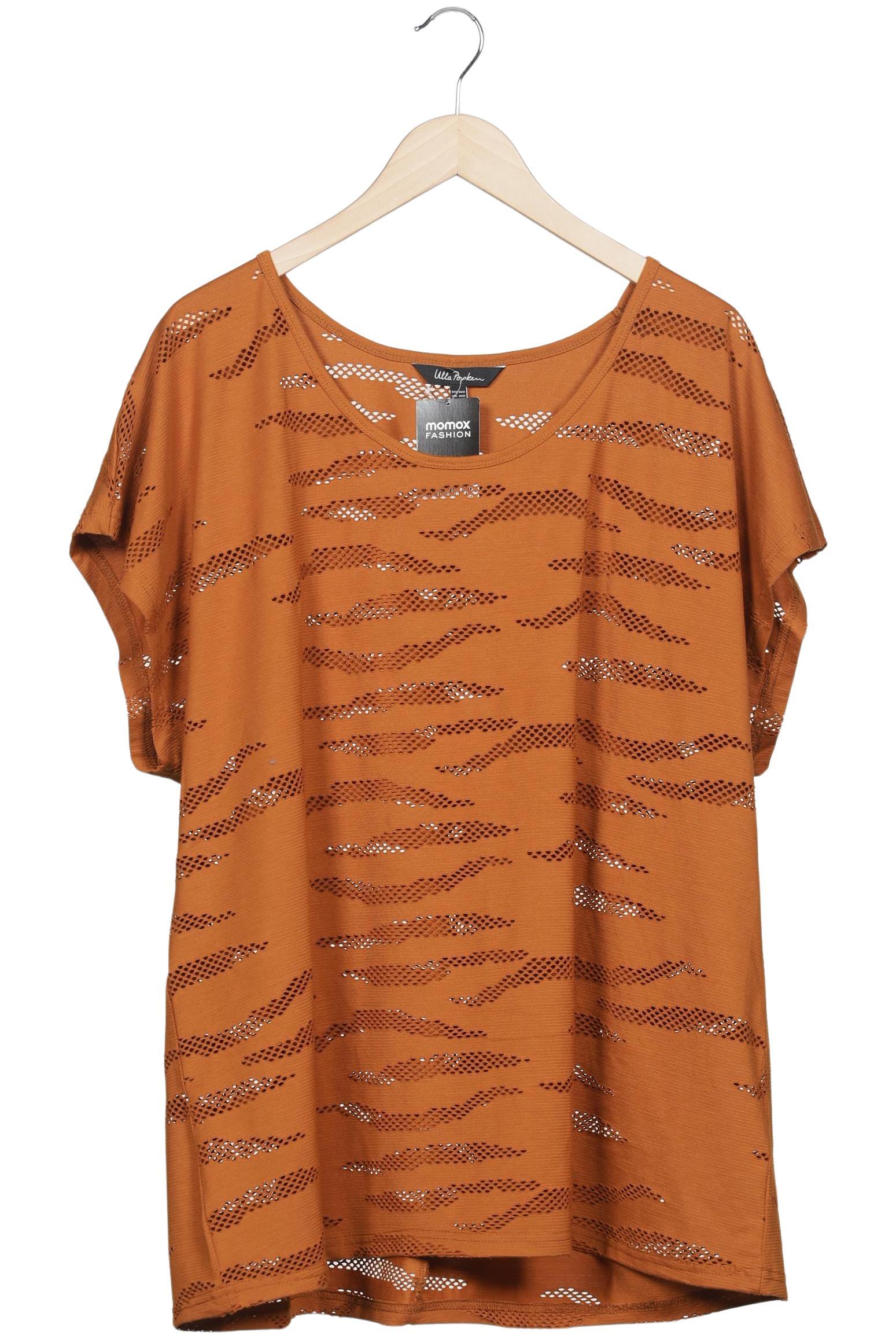 

Ulla Popken Damen T-Shirt, braun, Gr. 50