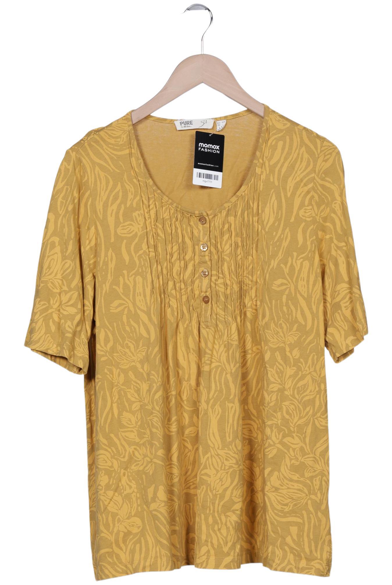 

Ulla Popken Damen T-Shirt, gelb, Gr. 46