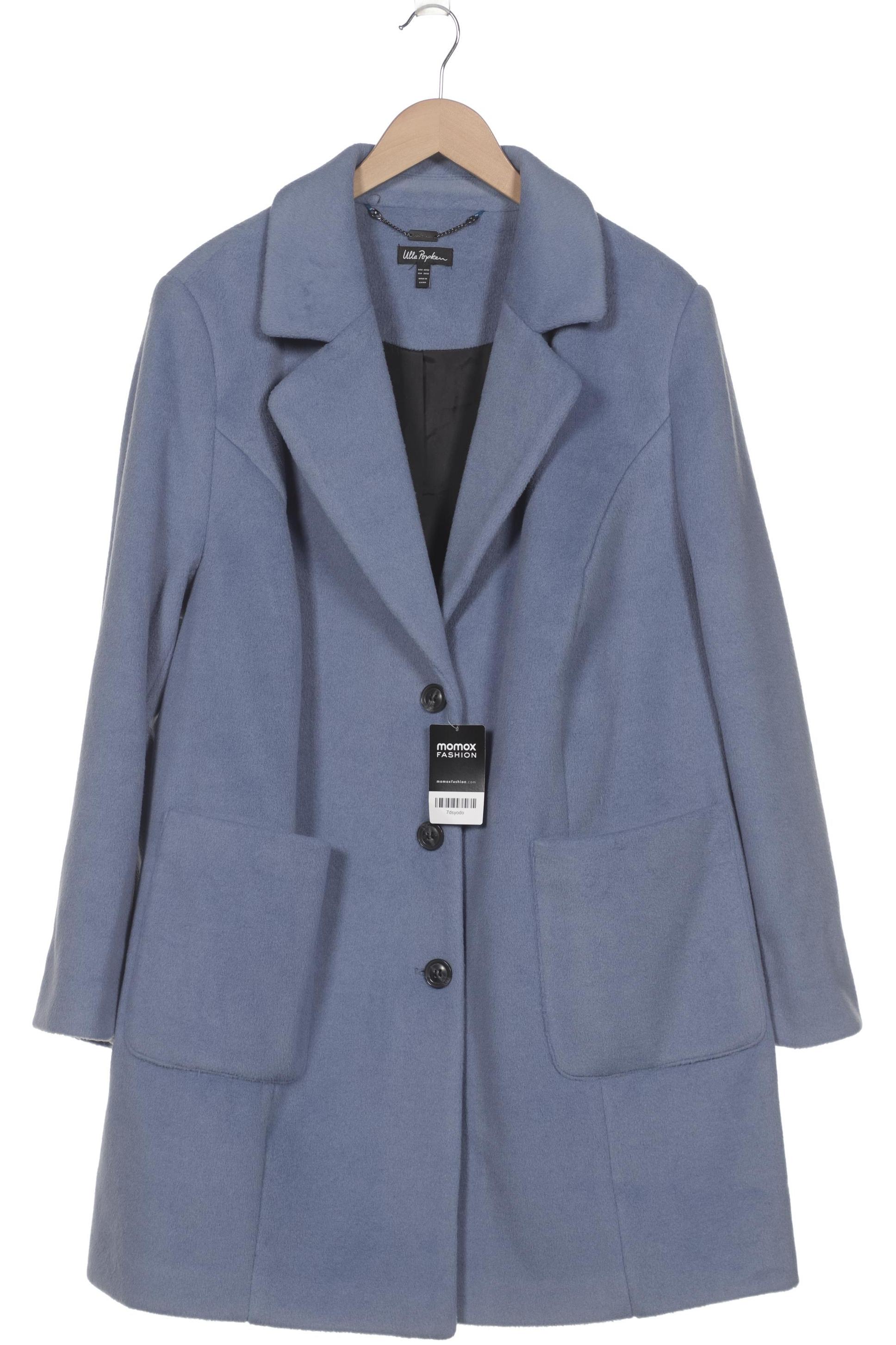 

Ulla Popken Damen Mantel, blau, Gr. 50