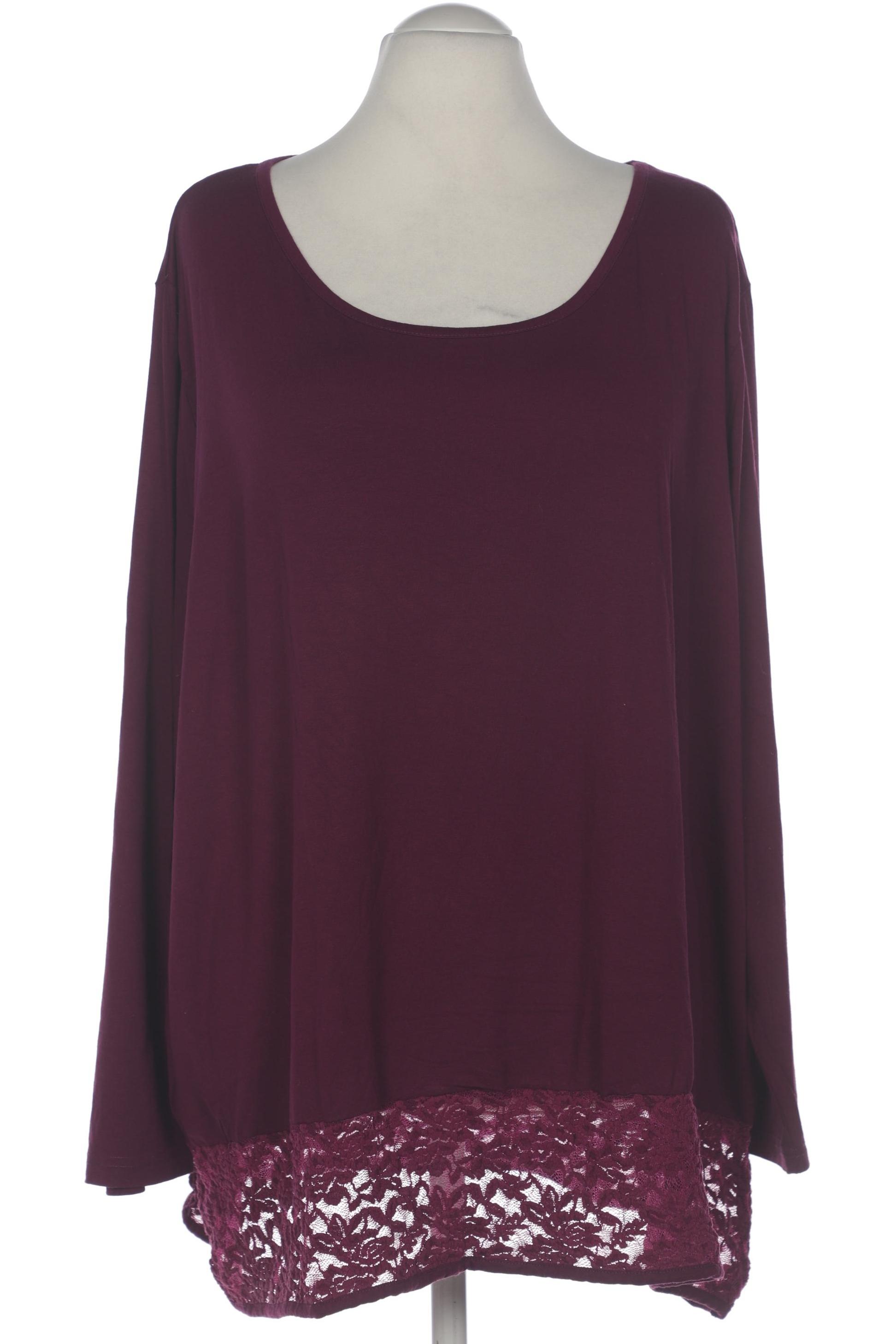 

Ulla Popken Damen Langarmshirt, pink, Gr. 54