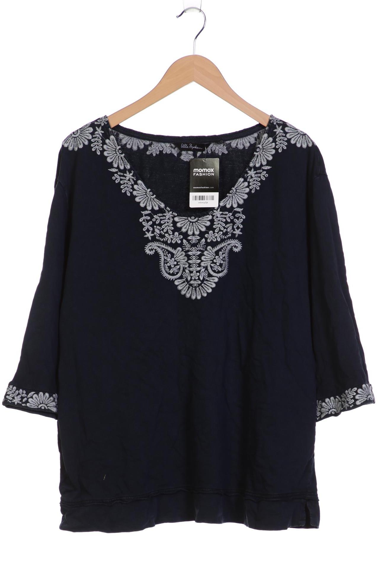 

Ulla Popken Damen Langarmshirt, marineblau, Gr. 46