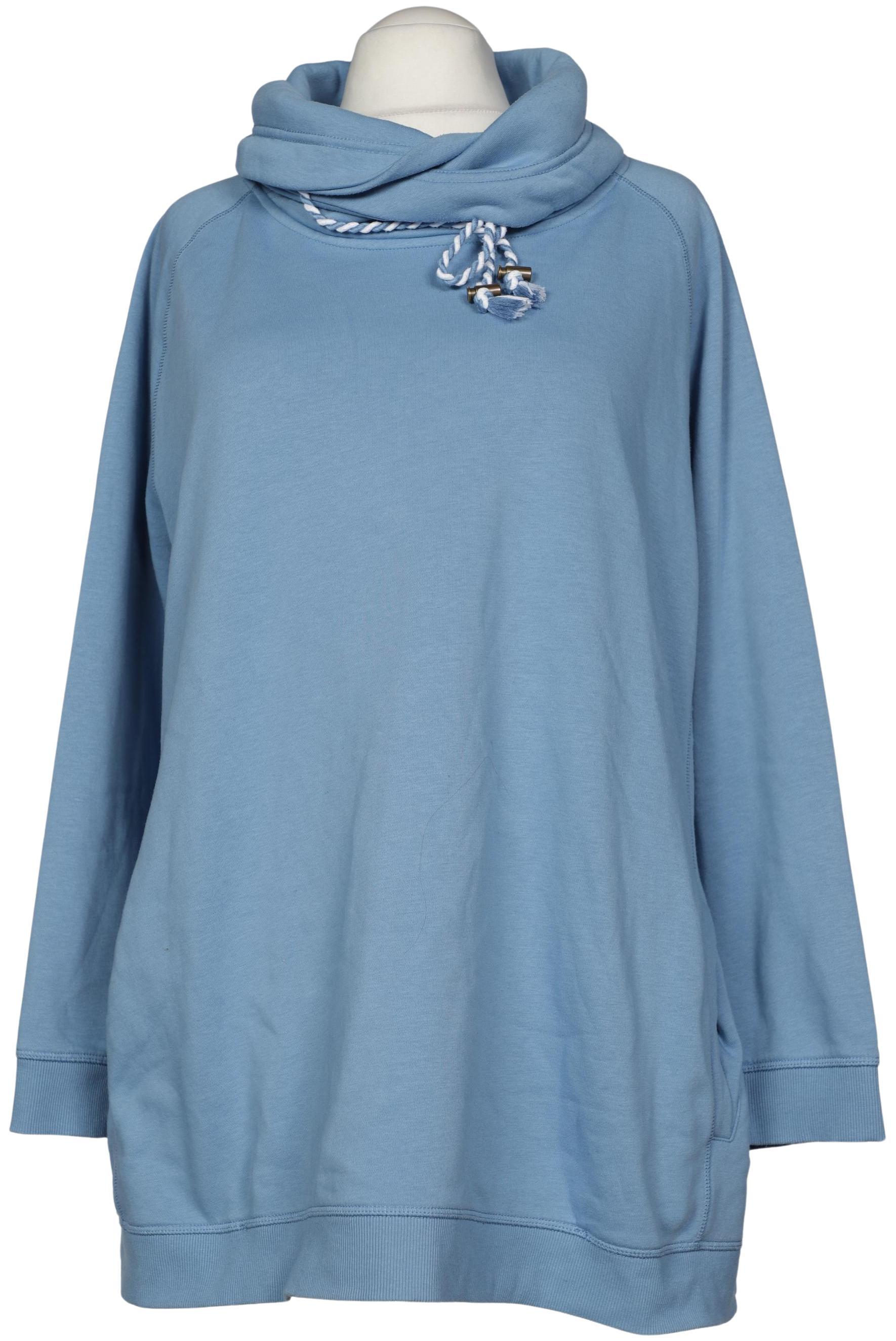 

Ulla Popken Damen Sweatshirt, blau, Gr. 54