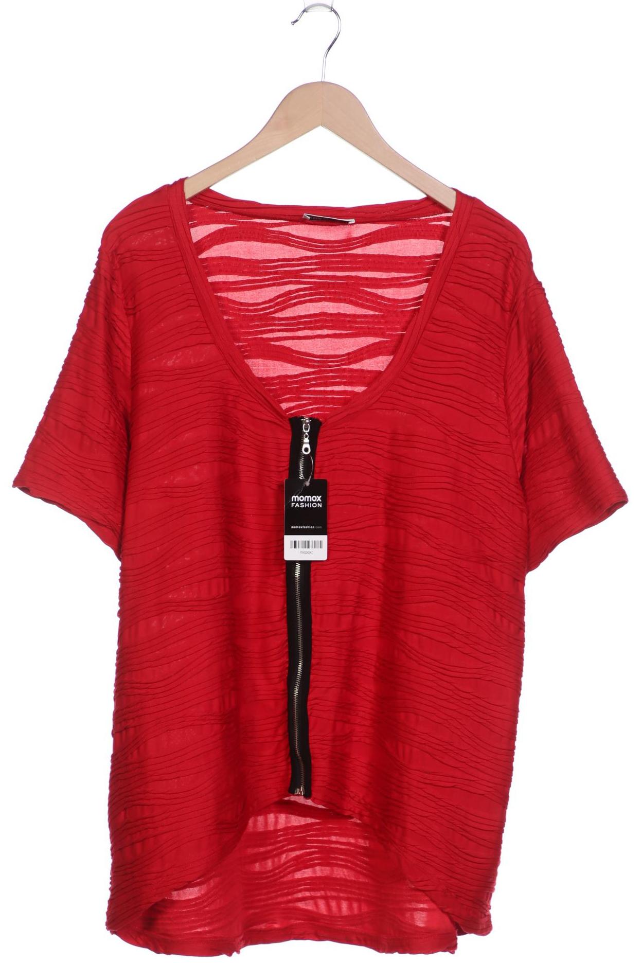 

Ulla Popken Damen Strickjacke, rot, Gr. 50