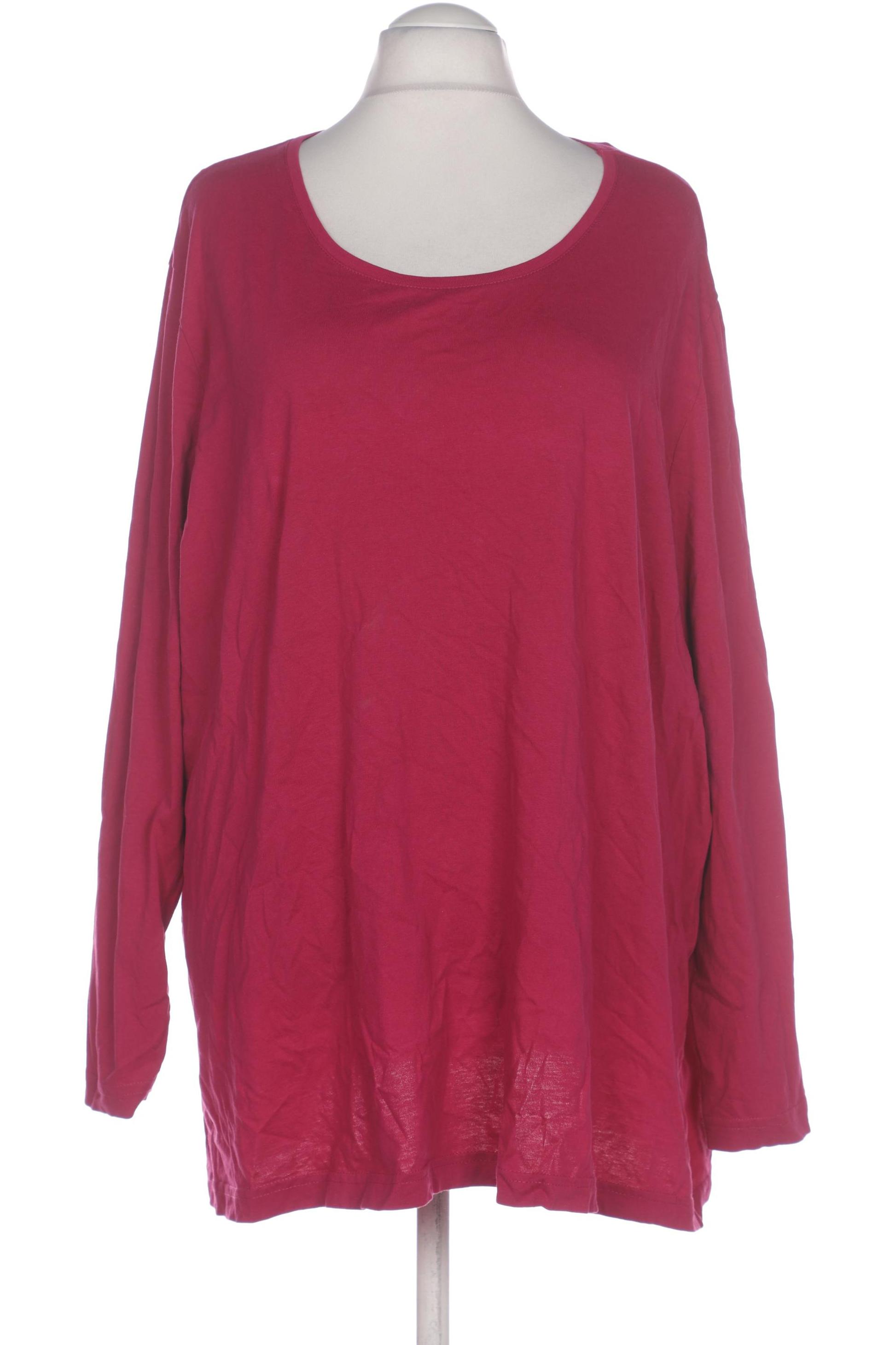 

Ulla Popken Damen Langarmshirt, pink, Gr. 58