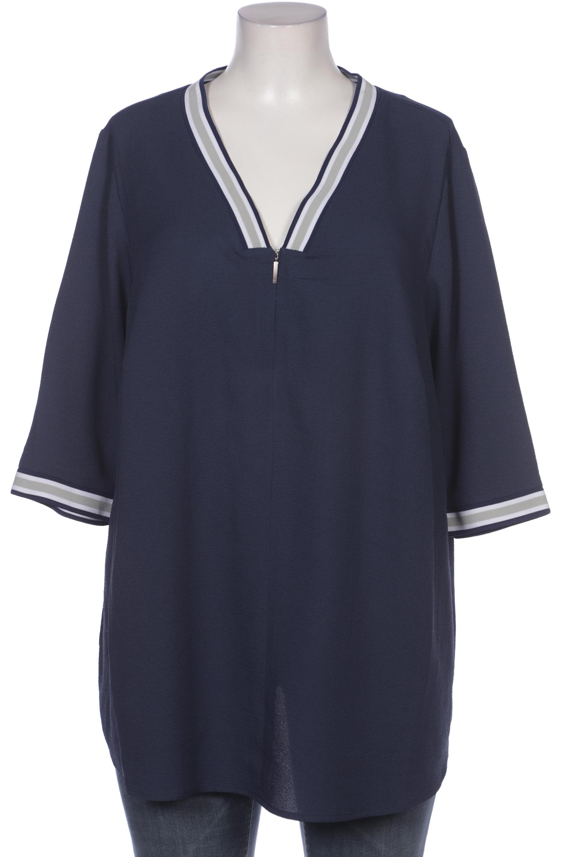 

Ulla Popken Damen Bluse, blau, Gr. 48