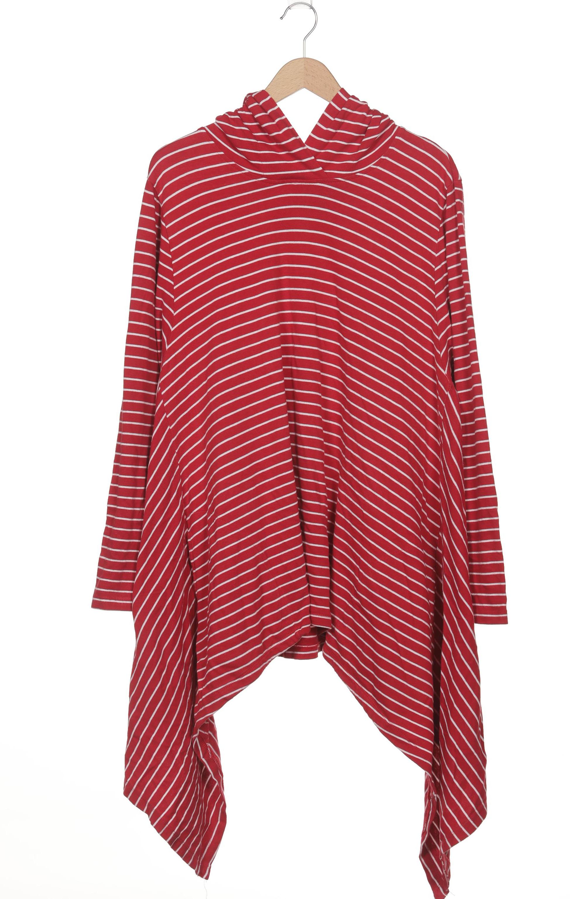 

Ulla Popken Damen Kapuzenpullover, rot, Gr. 50