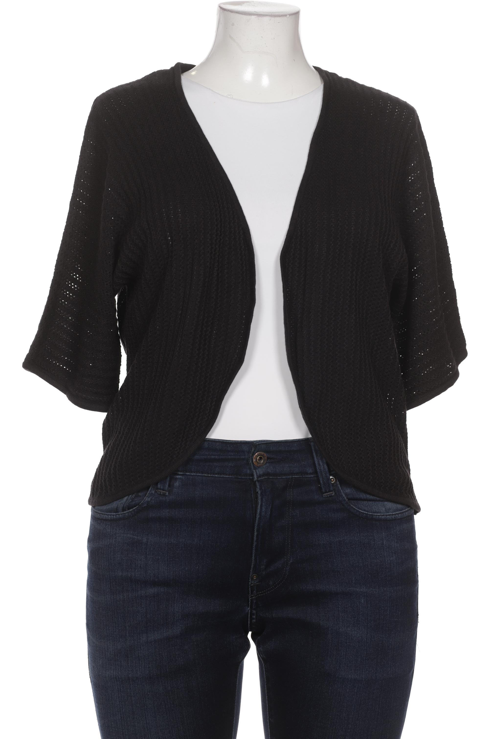 

Ulla Popken Damen Strickjacke, schwarz, Gr. 46