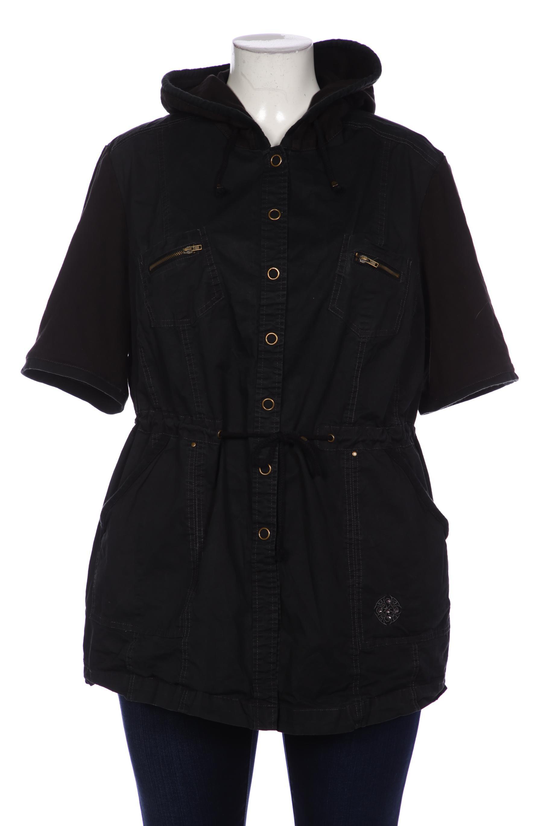 

Ulla Popken Damen Bluse, schwarz, Gr. 46