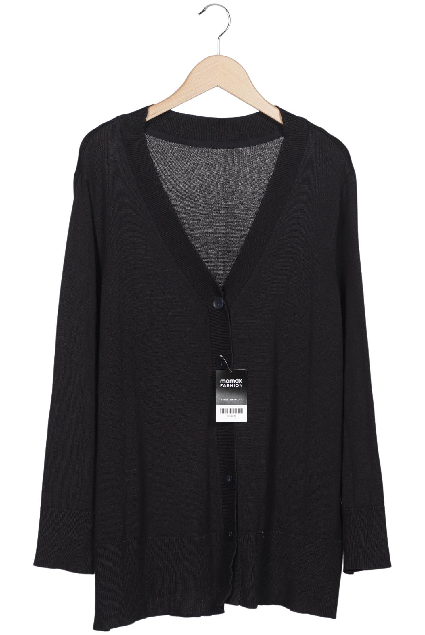 

Ulla Popken Damen Strickjacke, schwarz, Gr. 48