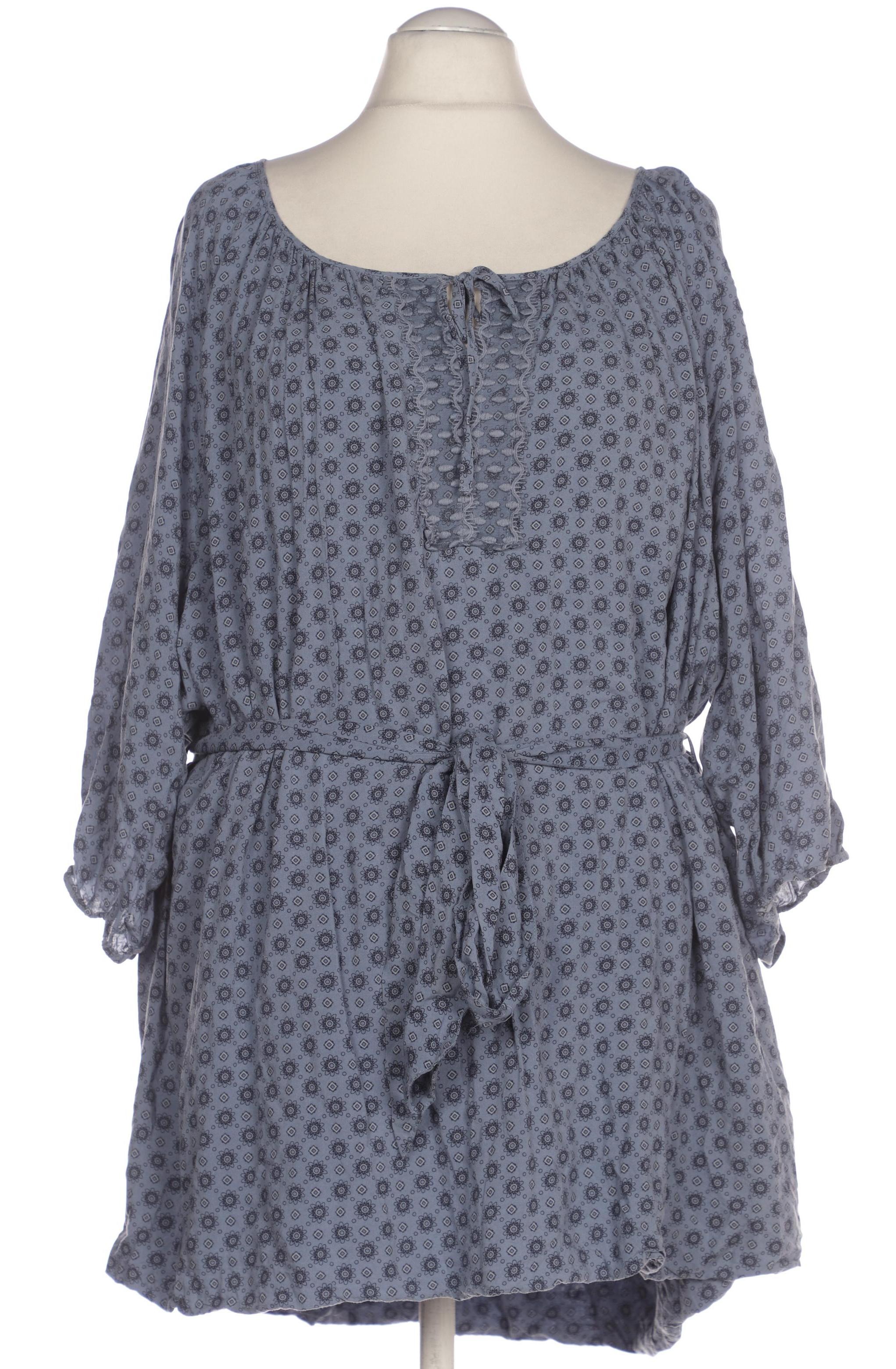 

Ulla Popken Damen Langarmshirt, blau