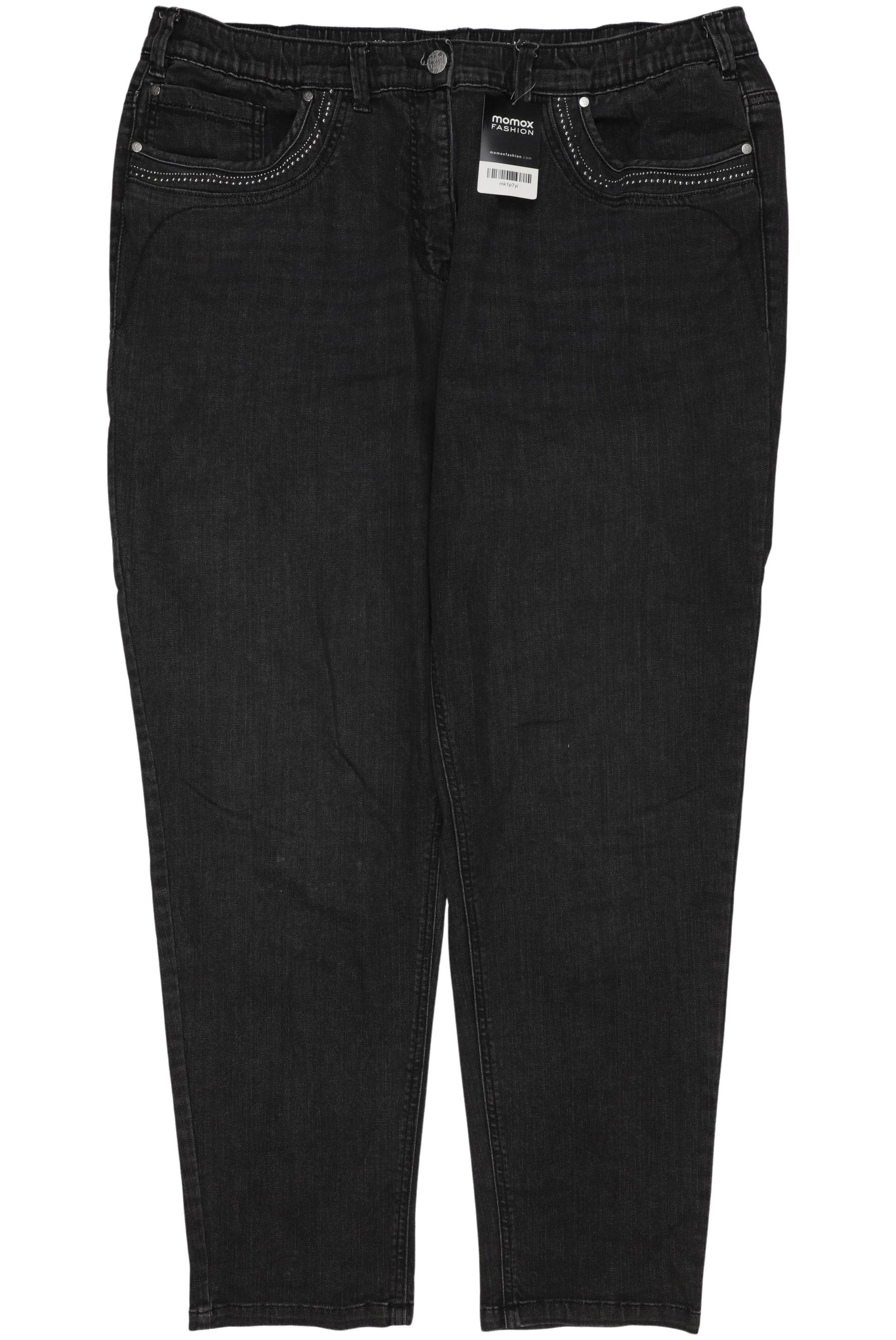 

Ulla Popken Damen Jeans, schwarz, Gr. 52