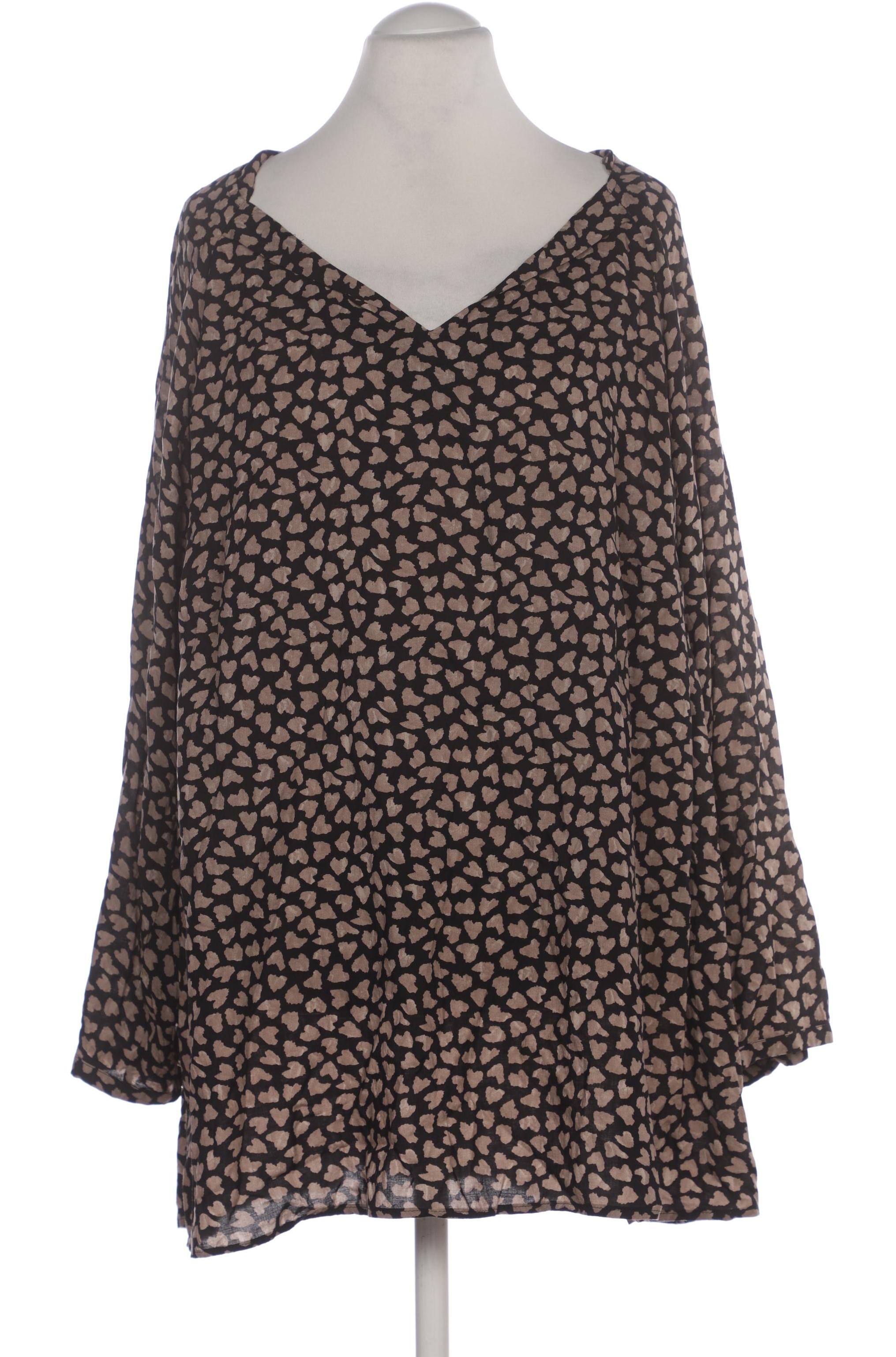 

Ulla Popken Damen Bluse, braun, Gr. 54