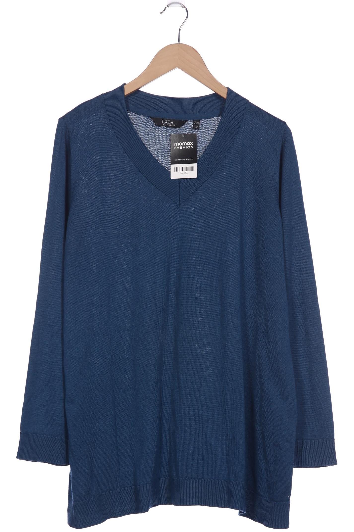 Thumbnail - Ulla Popken Damen Pullover, blau, Gr. 46