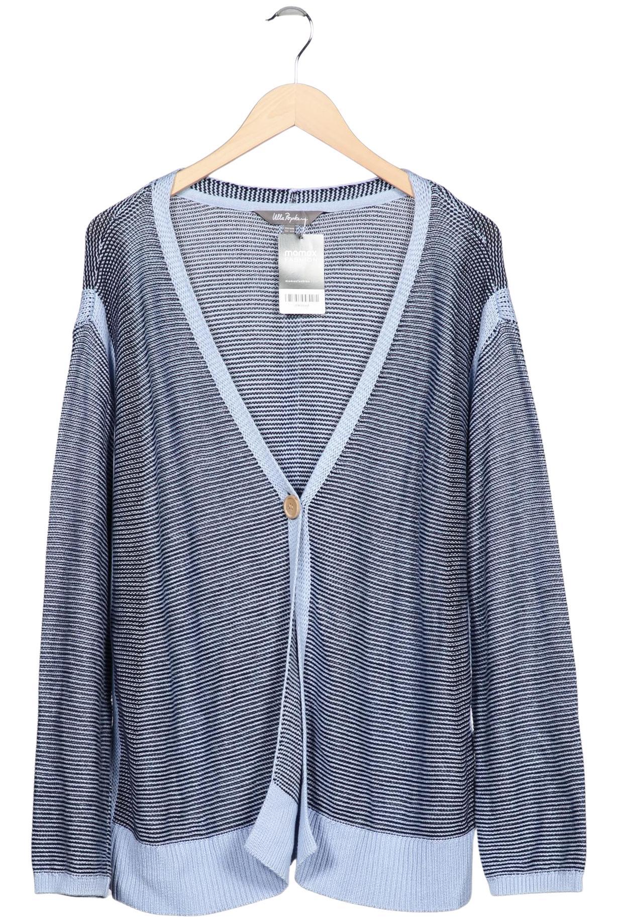 

Ulla Popken Damen Strickjacke, hellblau, Gr. 46