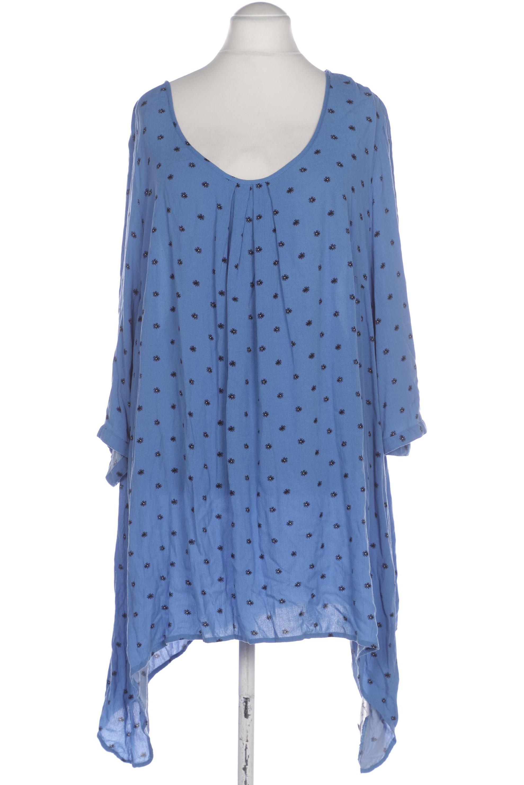 

Ulla Popken Damen Bluse, blau, Gr. 56