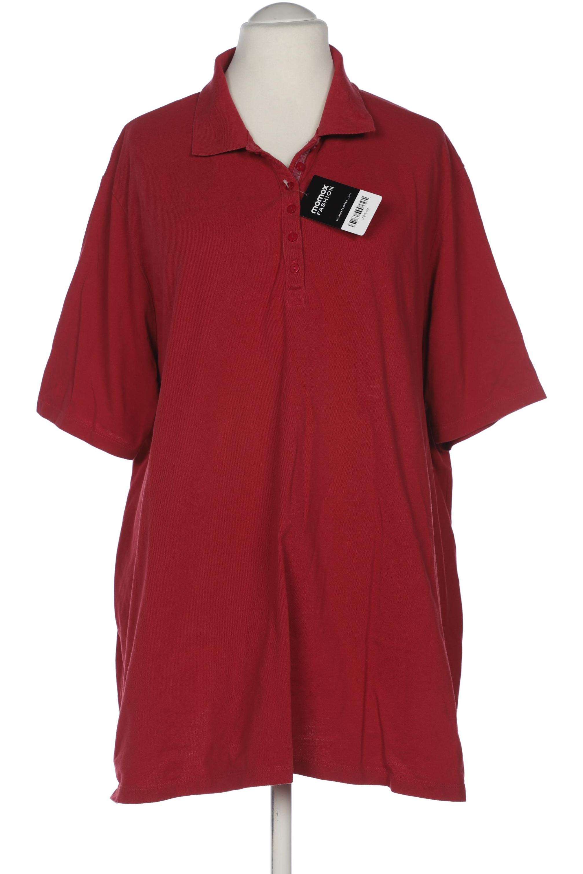 

Ulla Popken Damen Poloshirt, bordeaux, Gr. 54