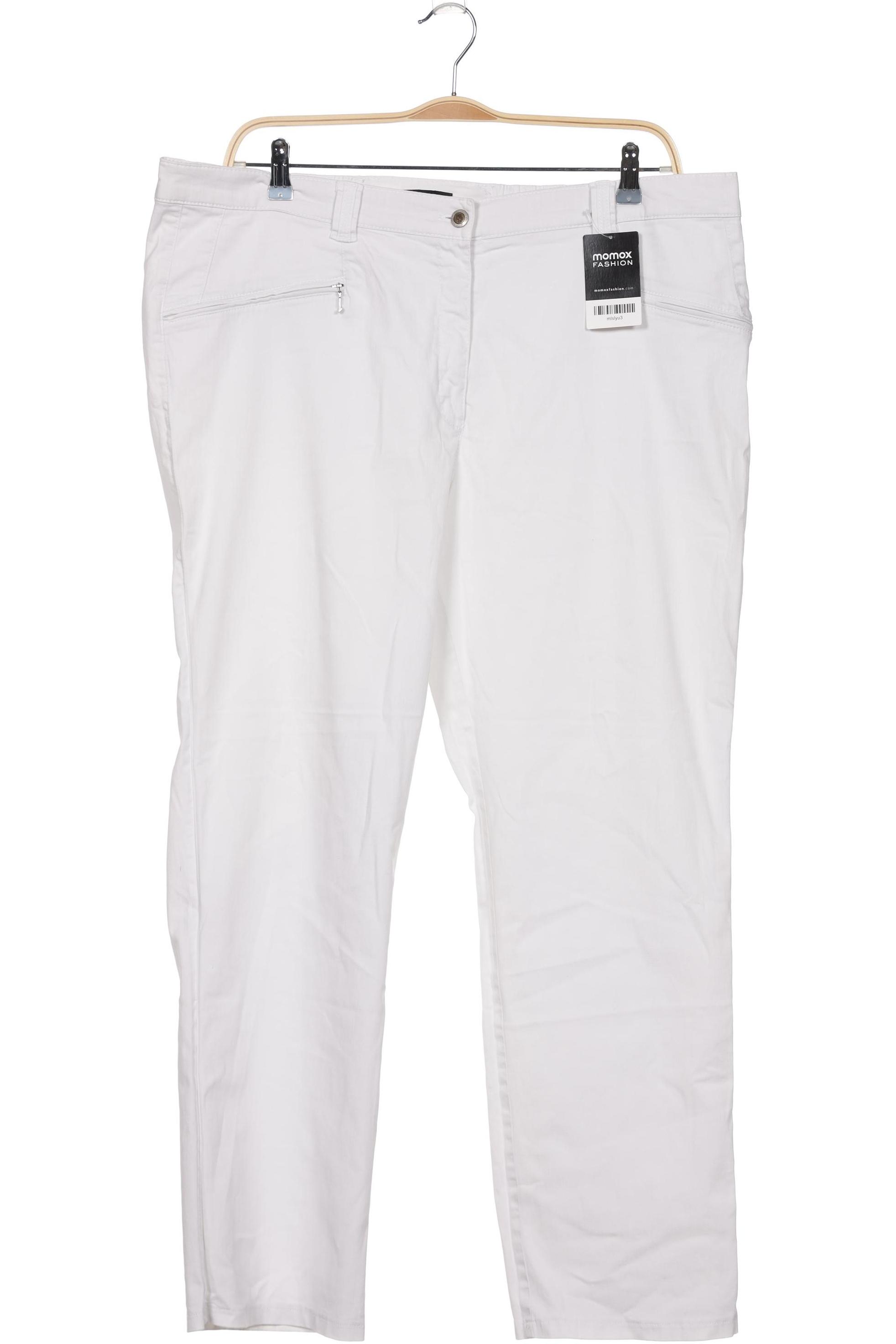 

Ulla Popken Damen Jeans, weiß, Gr. 25