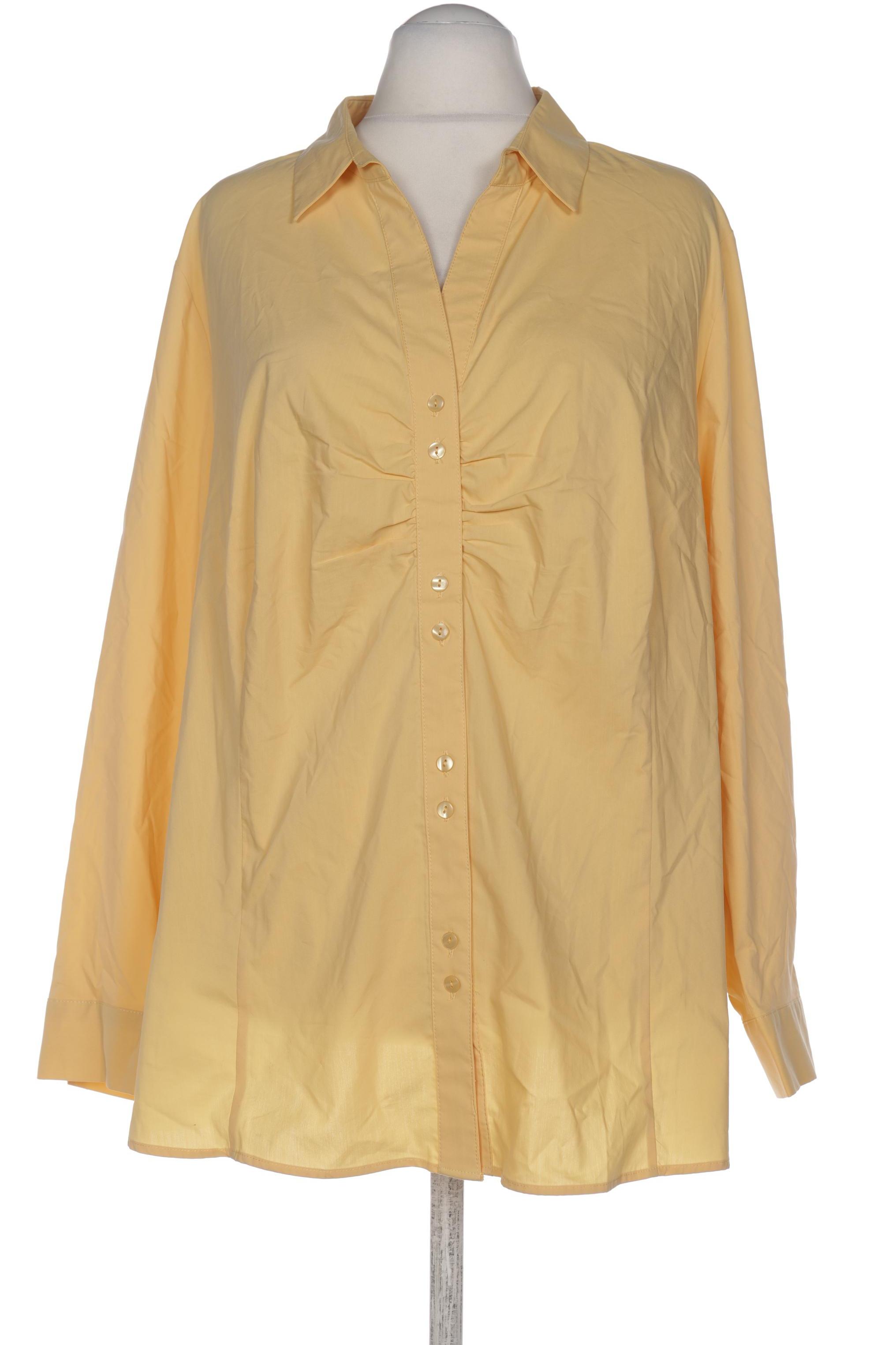 

Ulla Popken Damen Bluse, gelb, Gr. 56