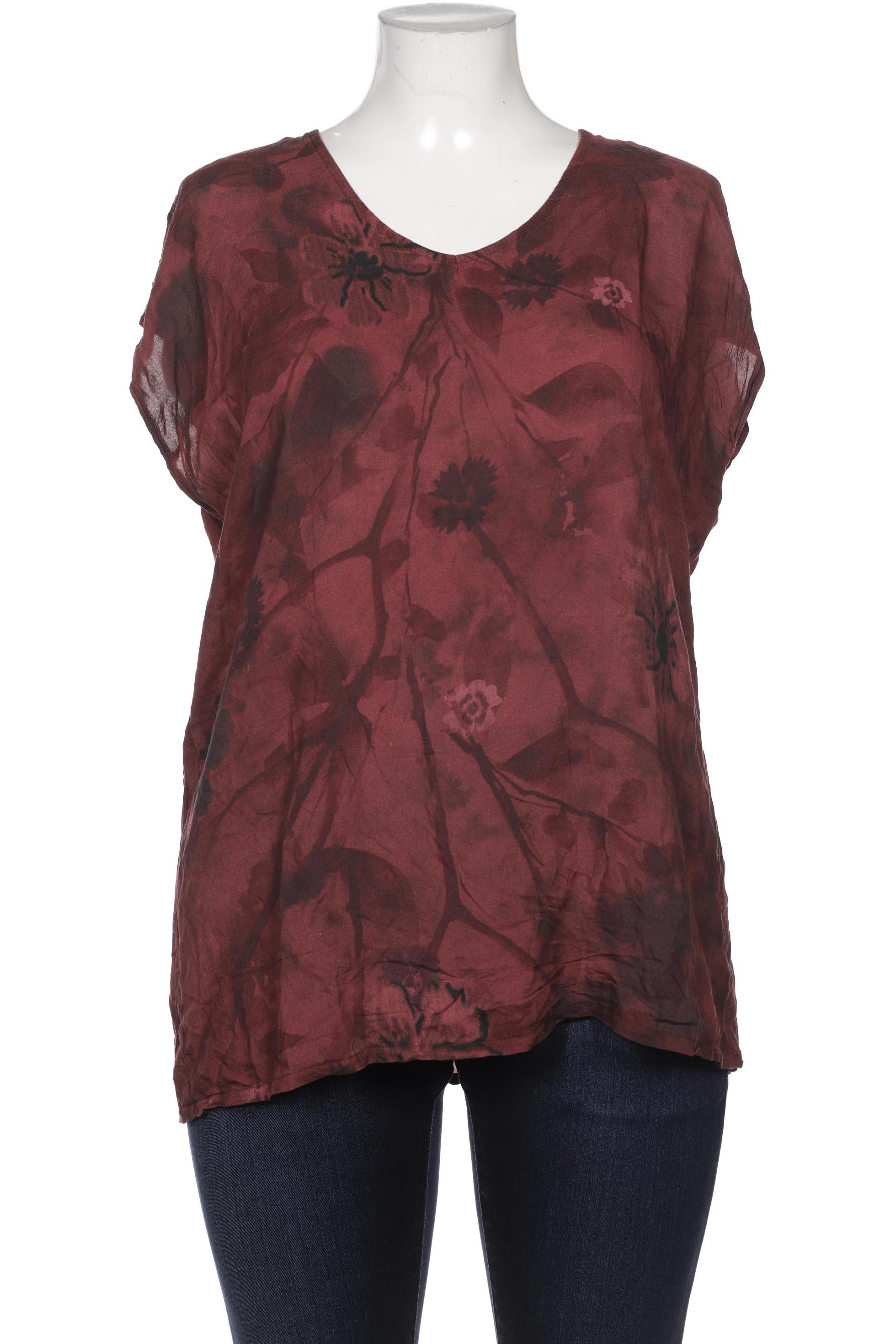 

Ulla Popken Damen Bluse, bordeaux, Gr. 42