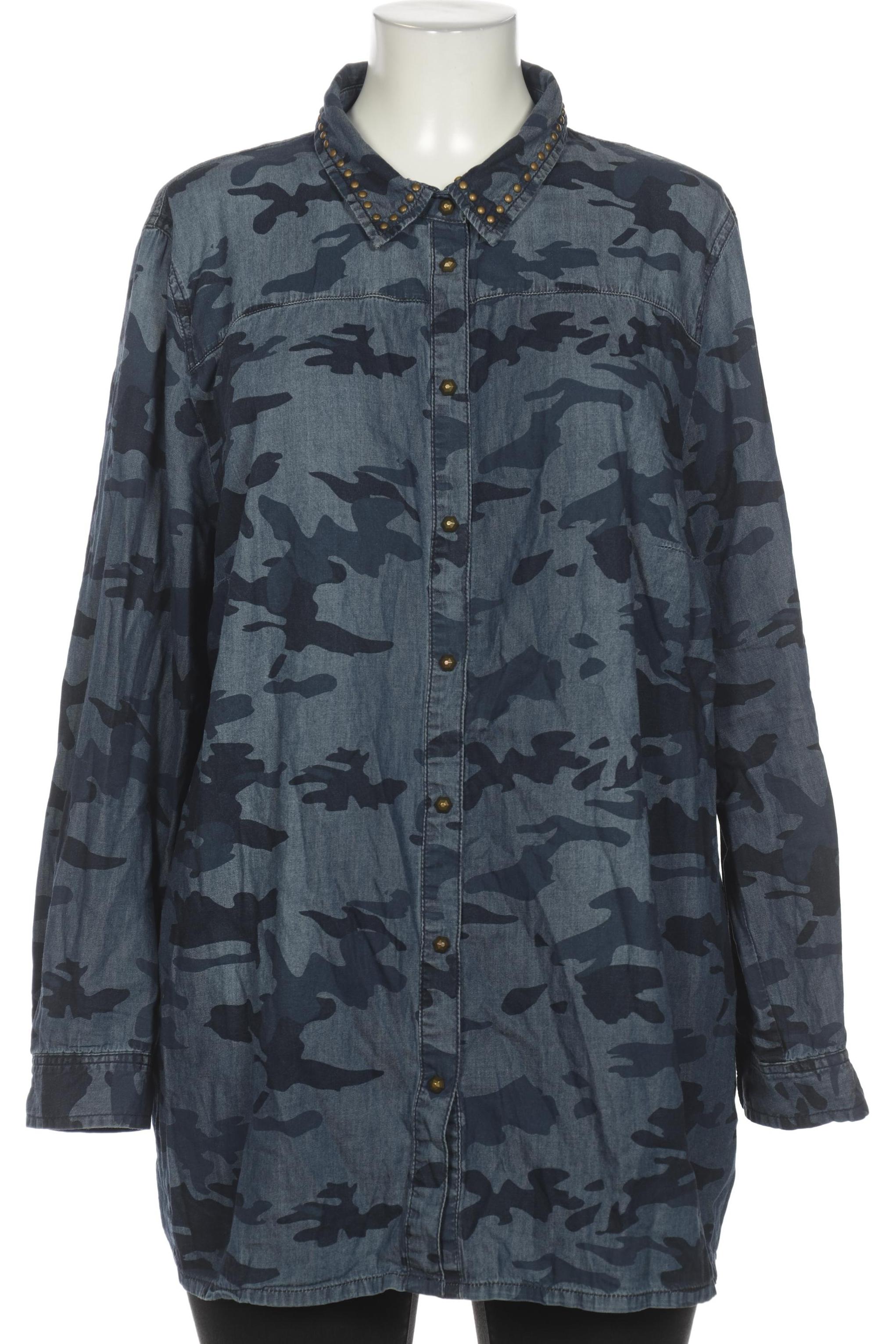 

Ulla Popken Damen Bluse, marineblau