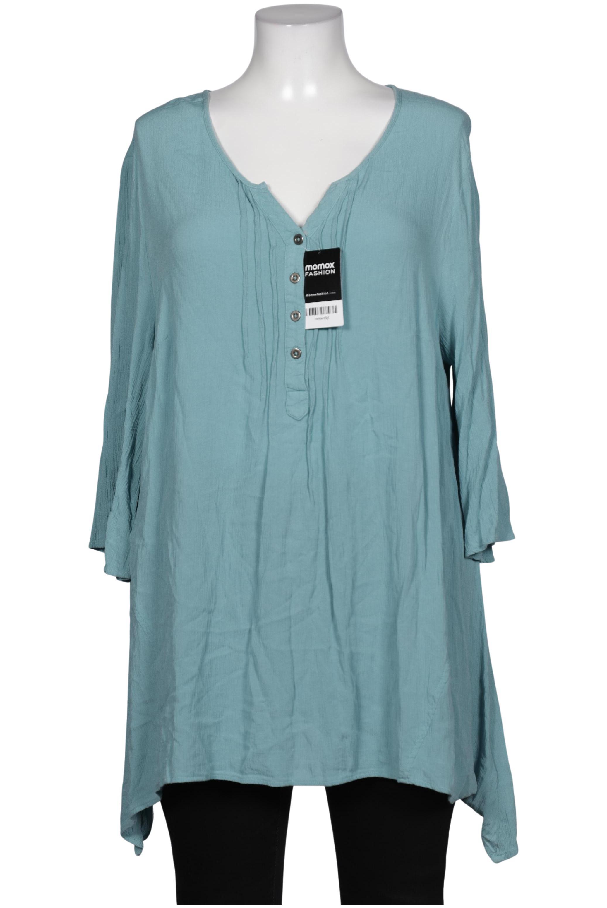 

Ulla Popken Damen Bluse, türkis, Gr. 46