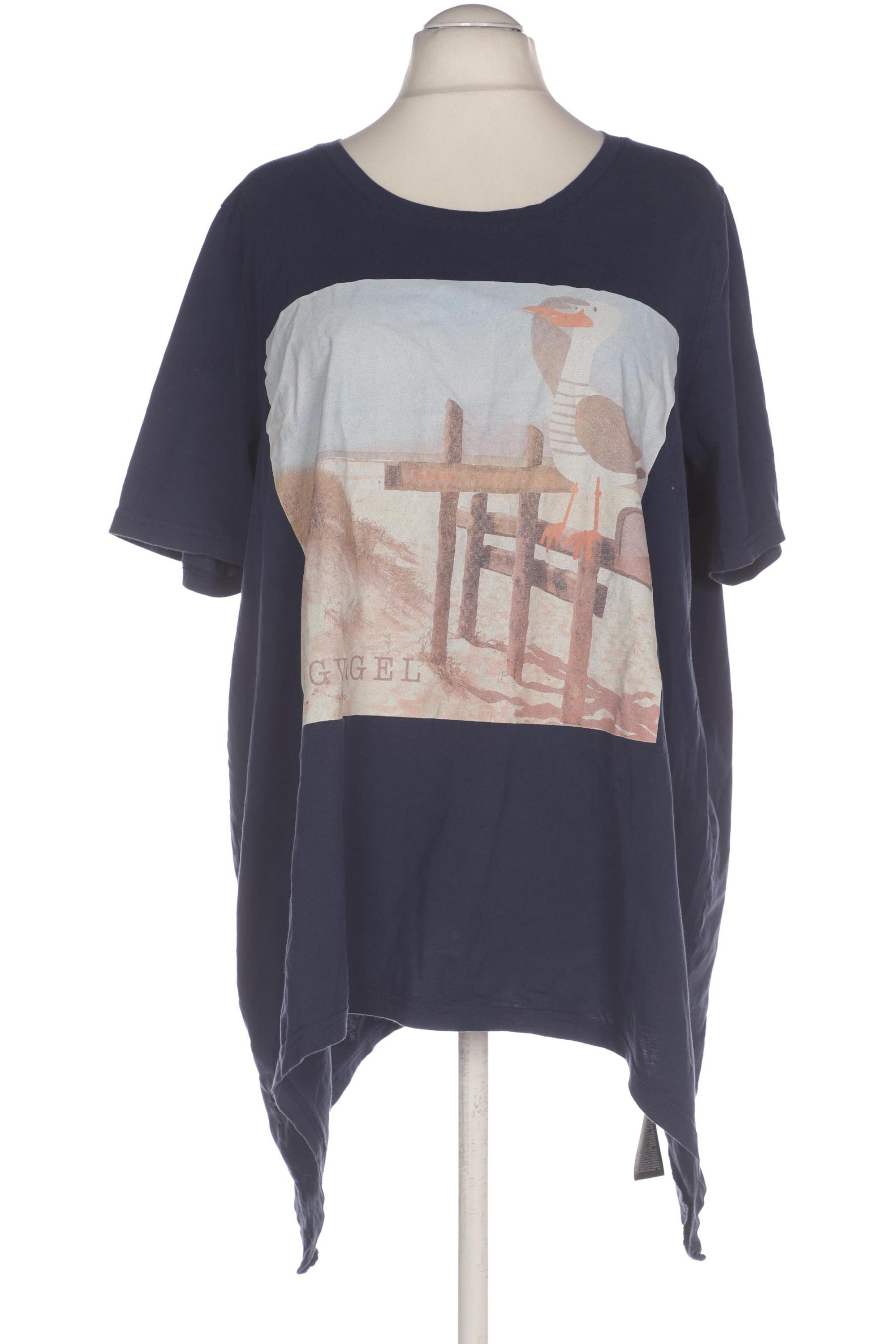 

Ulla Popken Damen T-Shirt, blau