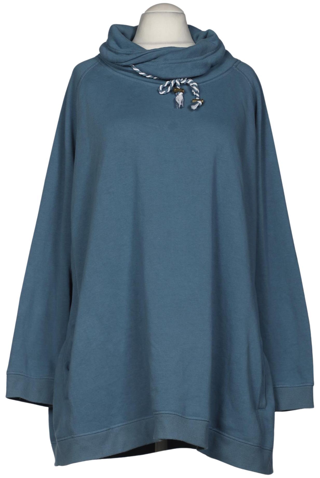 

Ulla Popken Damen Sweatshirt, blau, Gr. 58