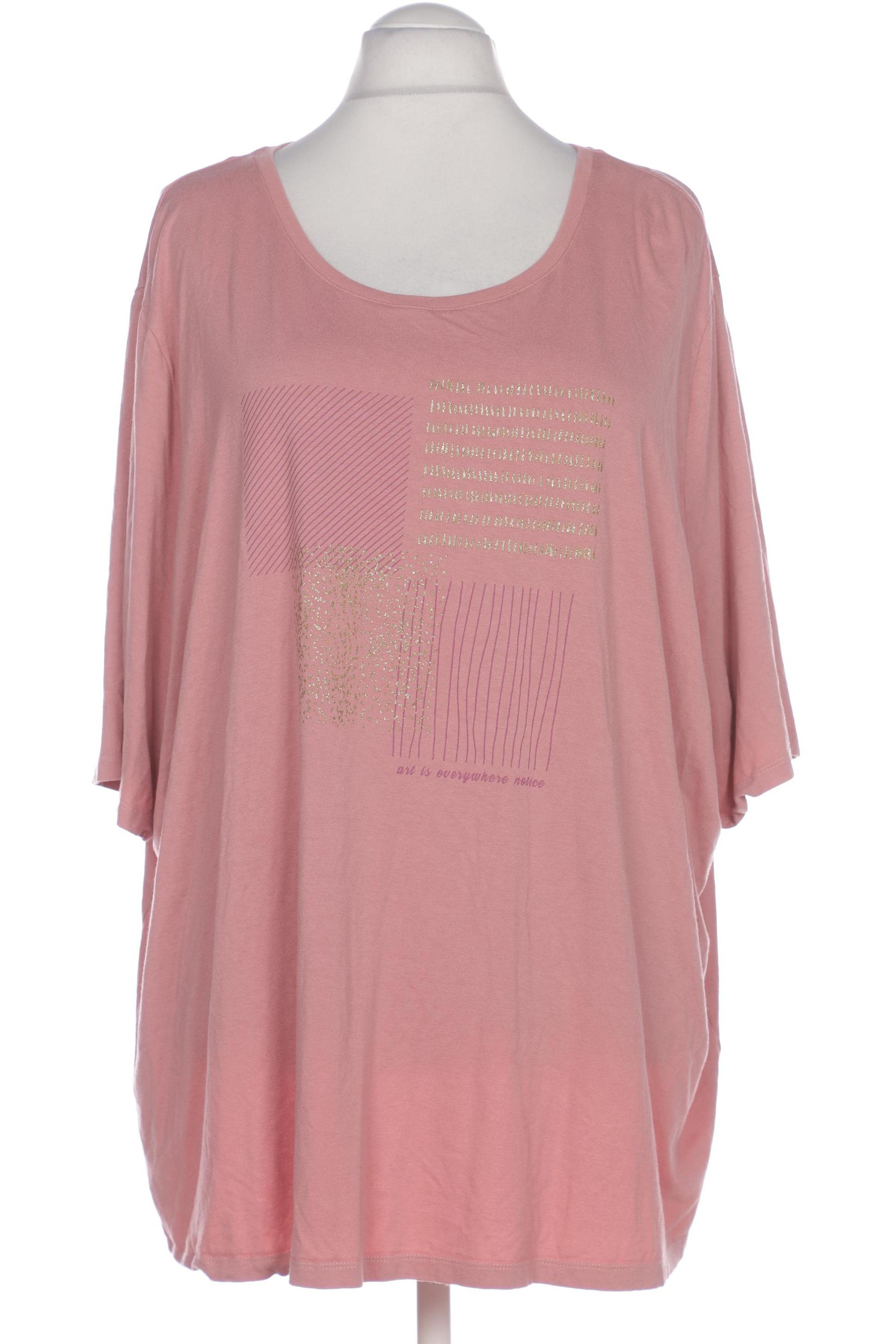 

Ulla Popken Damen T-Shirt, pink, Gr. 58