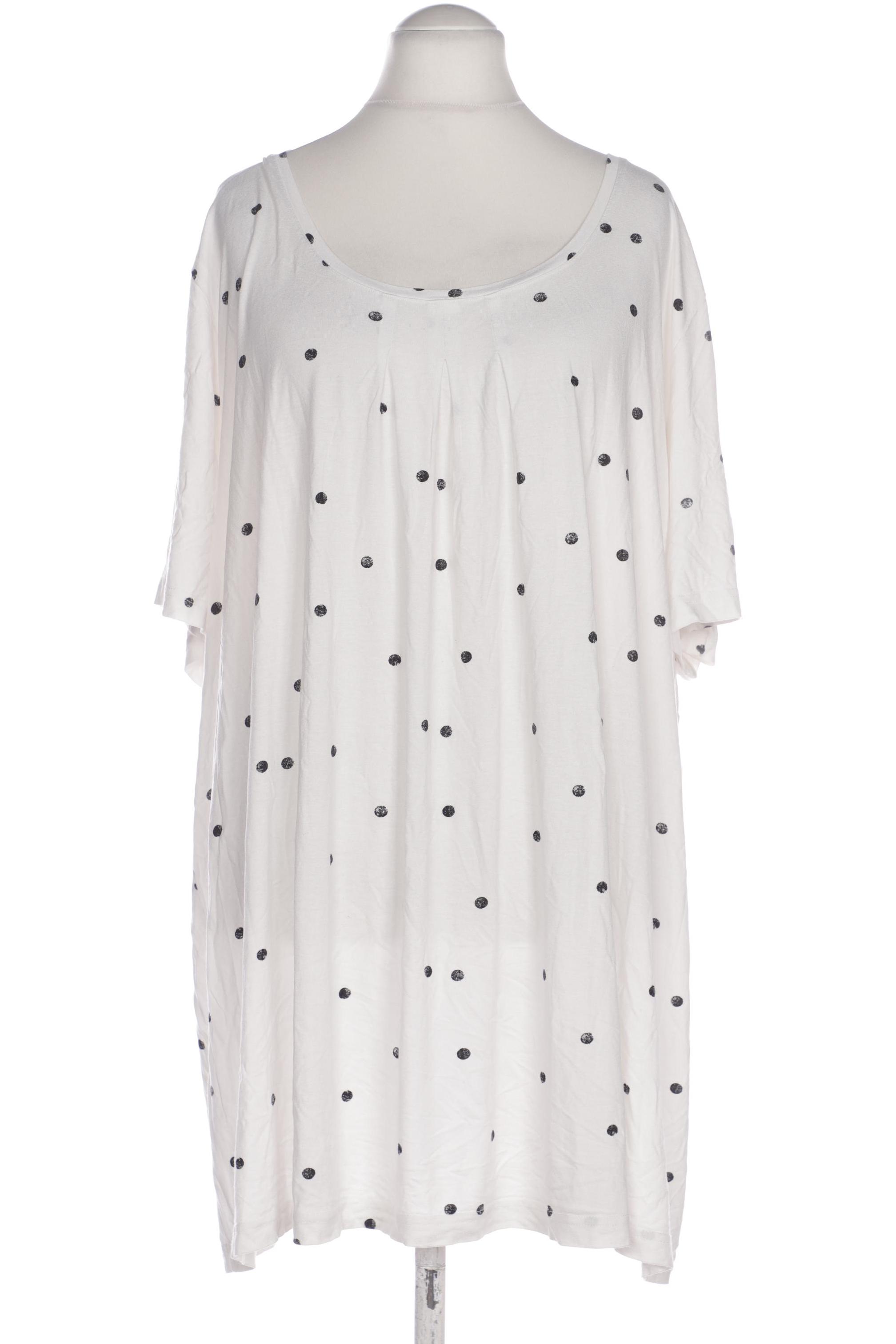 

Ulla Popken Damen T-Shirt, weiß, Gr. 58