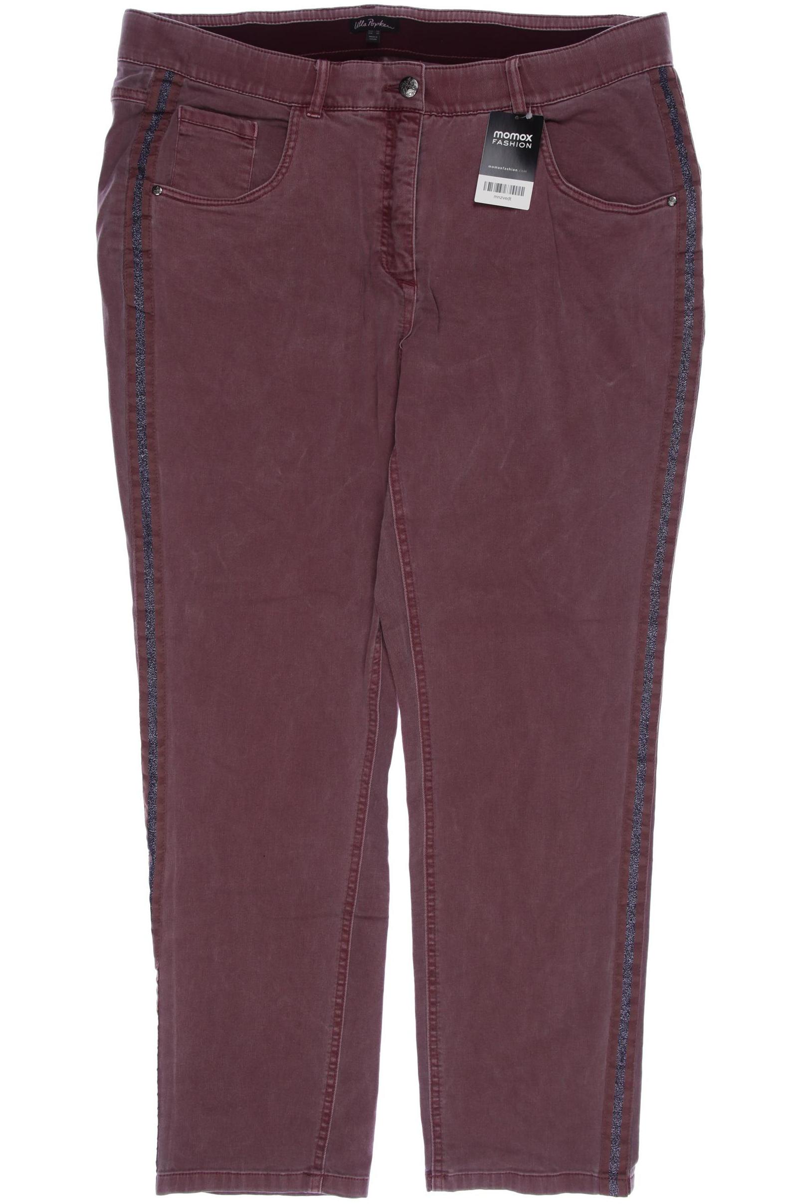 

Ulla Popken Damen Jeans, bordeaux, Gr. 50