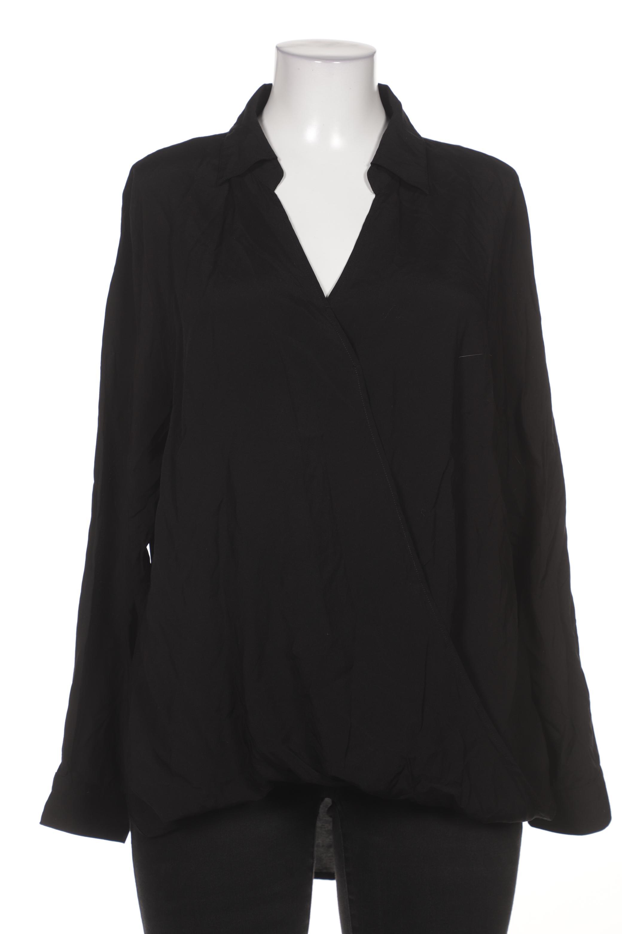 

Ulla Popken Damen Bluse, schwarz, Gr. 46