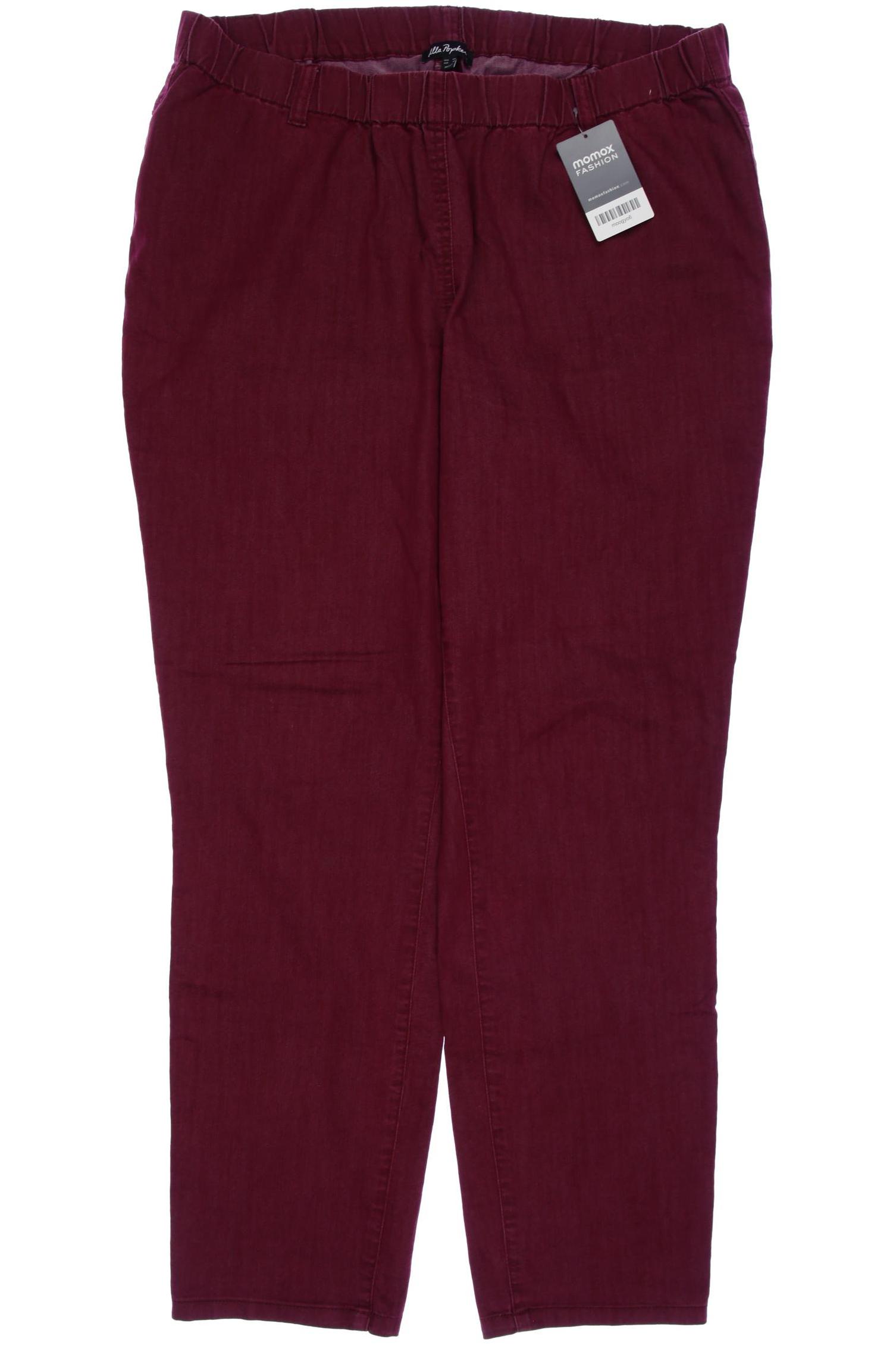 

Ulla Popken Damen Jeans, bordeaux, Gr. 48