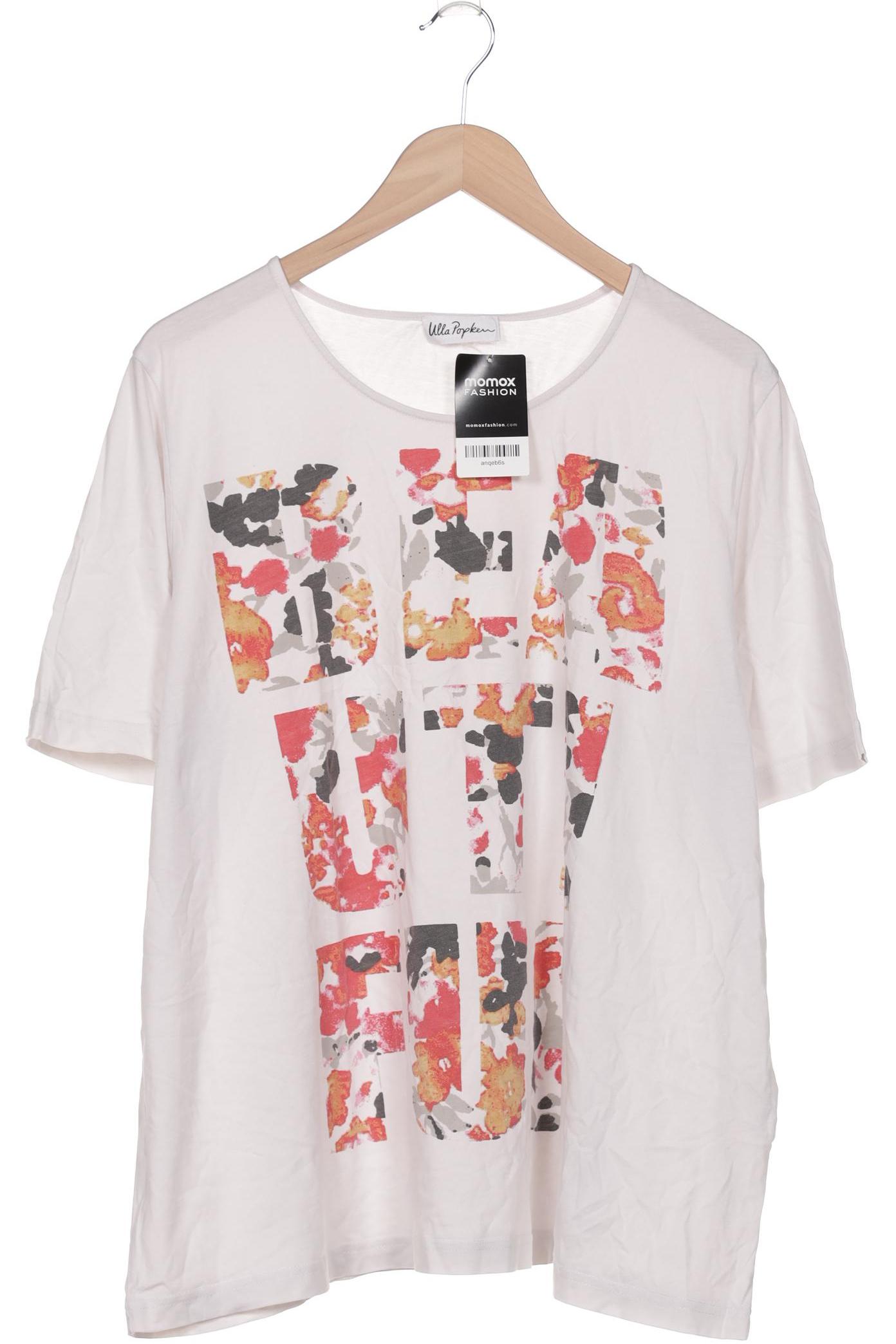 

Ulla Popken Damen T-Shirt, weiß, Gr. 50